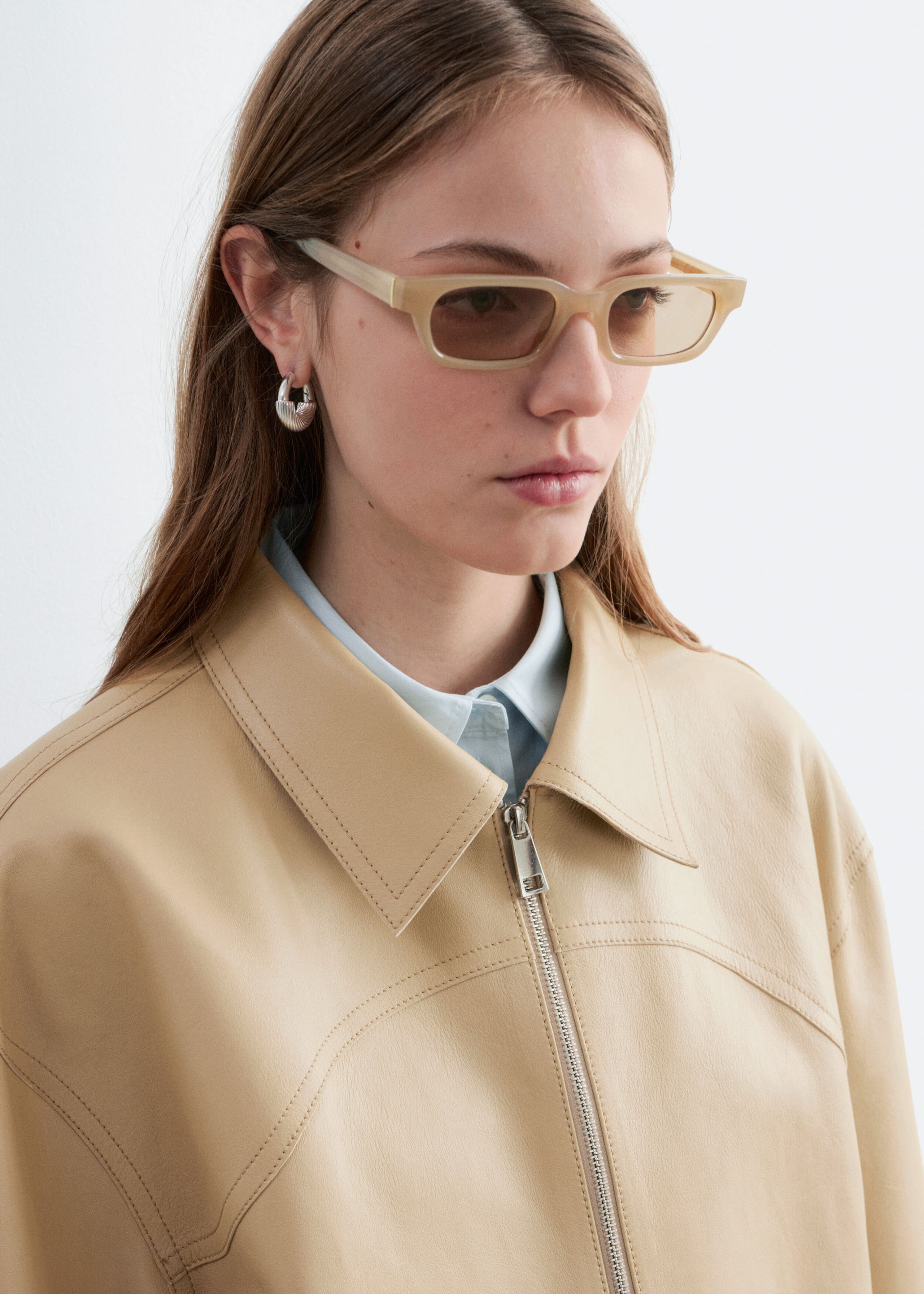 Image of Legere Lederjacke