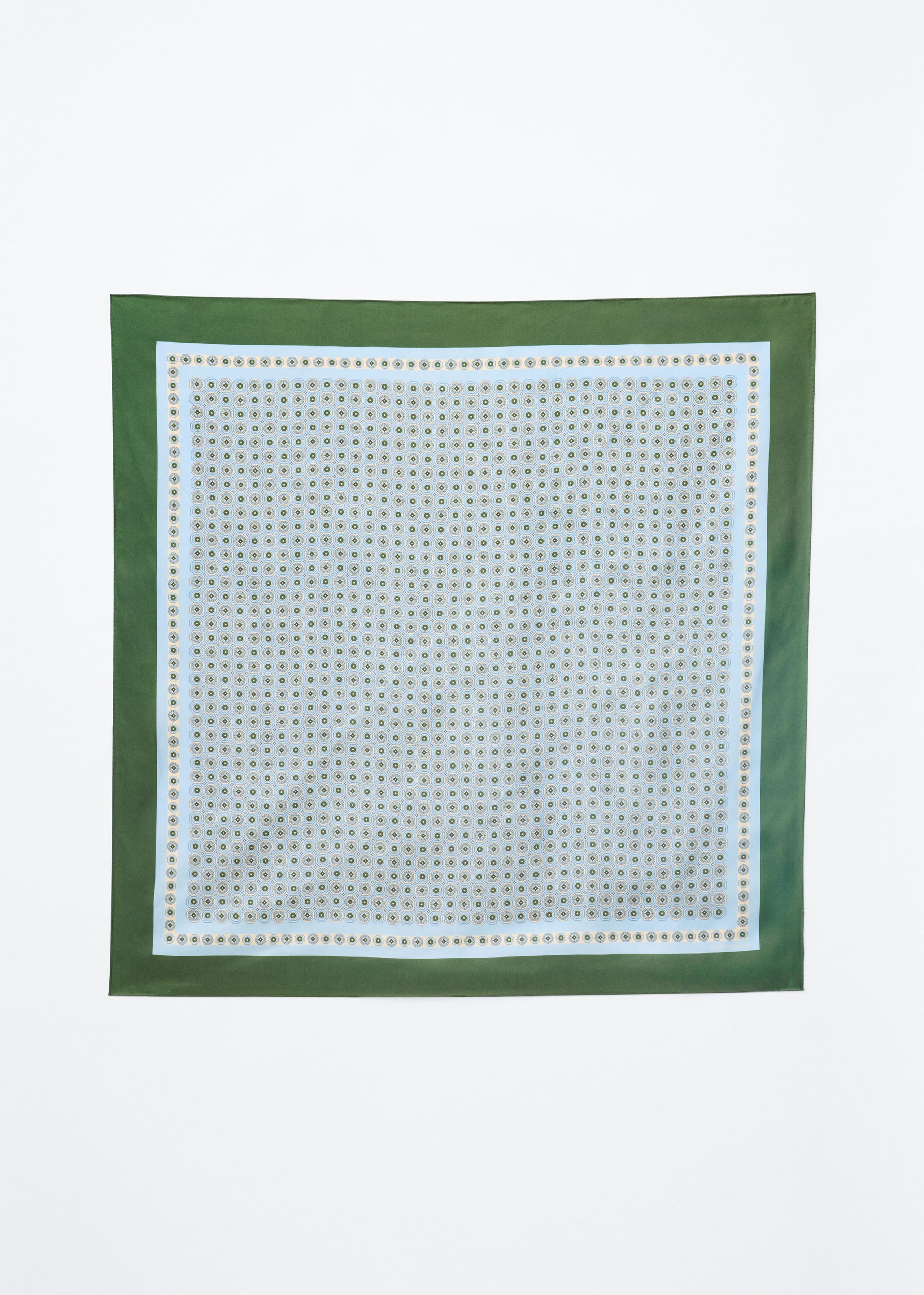Image of Printed Silk Scarf