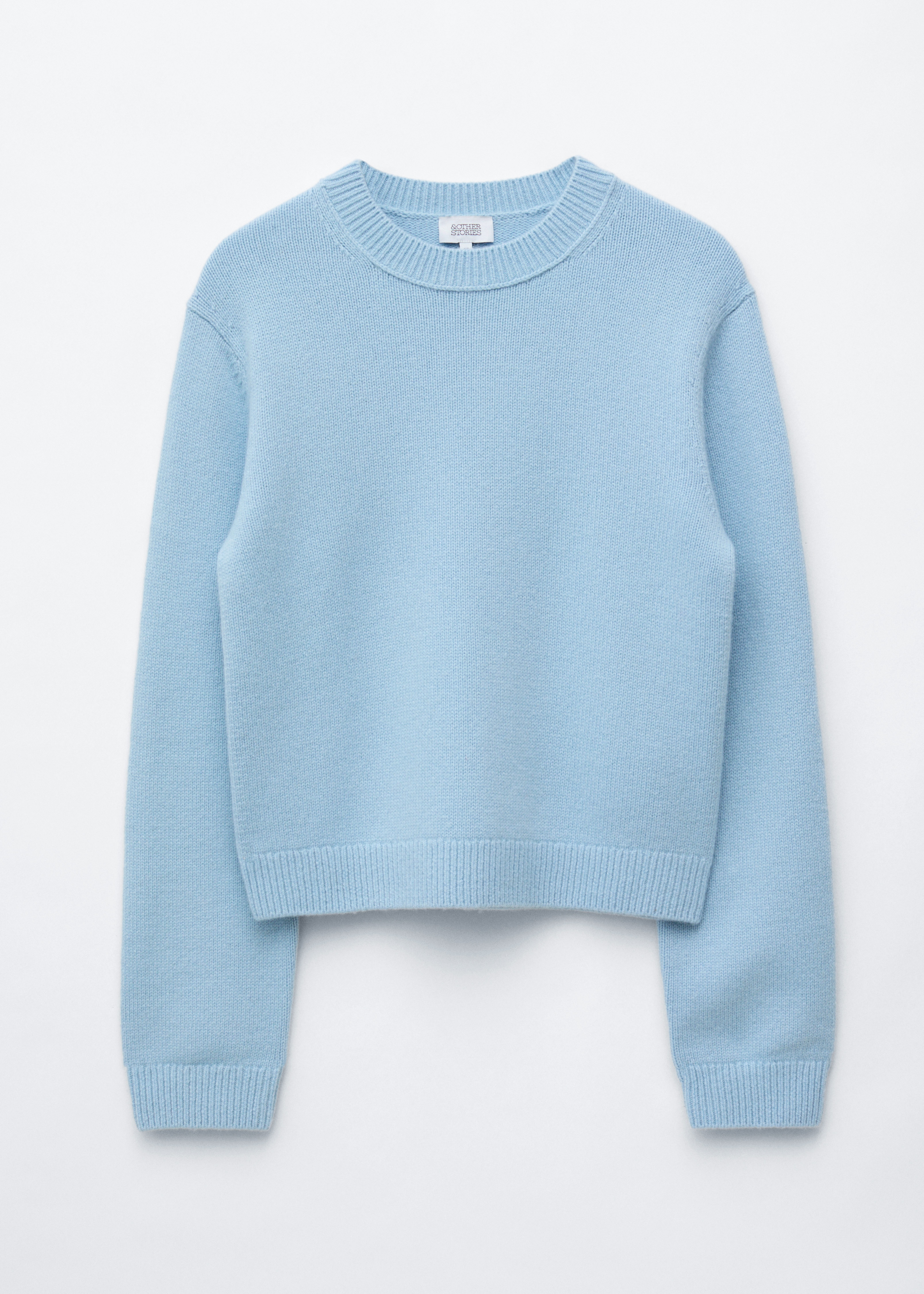 Maglione in misto cashmere - Azzurro/Rosso/Blu scuro/Talpa scuro