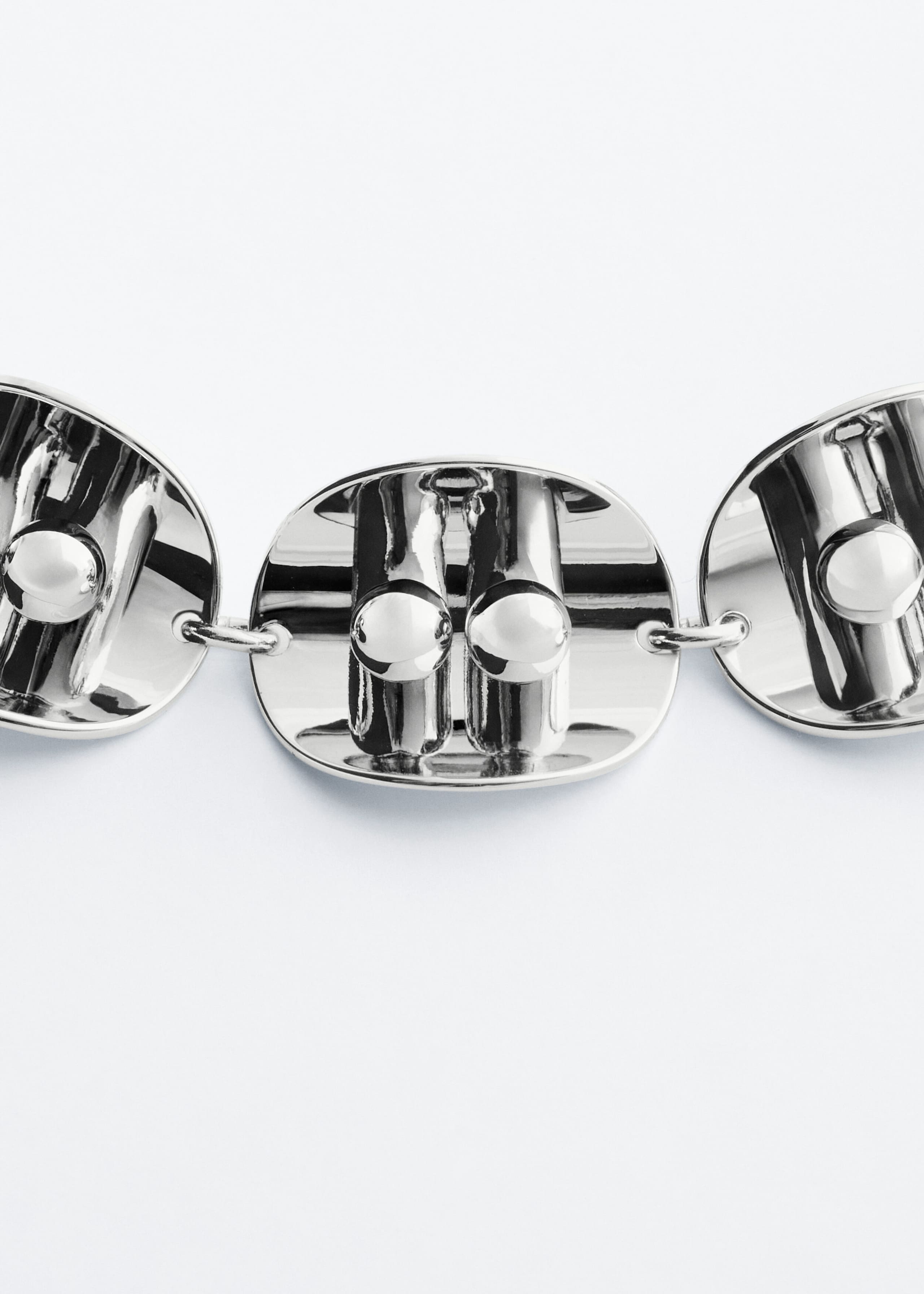 Sculptural Panel Necklace - {{variantName}} - Descriptive Detail