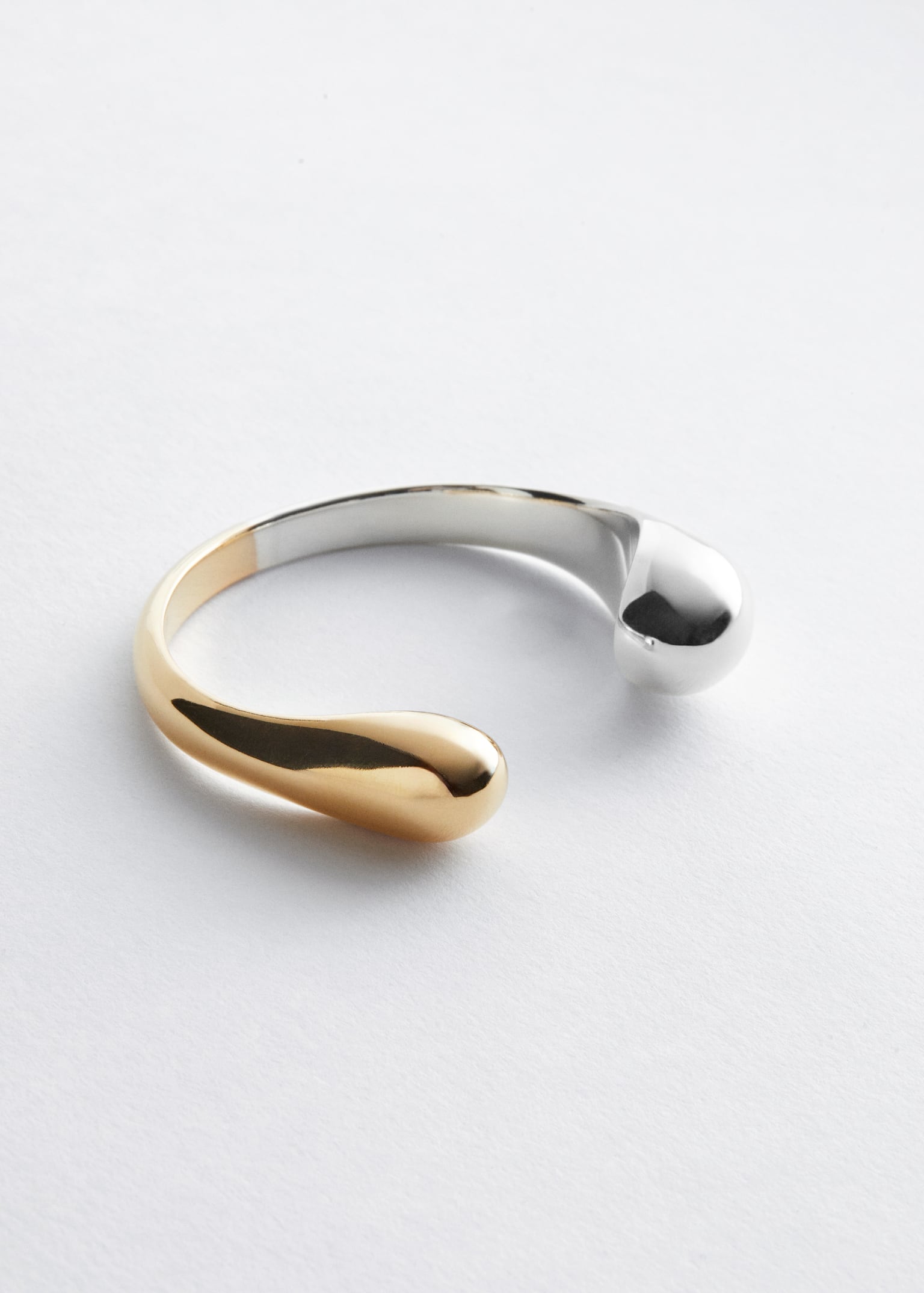 Cuff Bracelet - Złoty/Srebrny