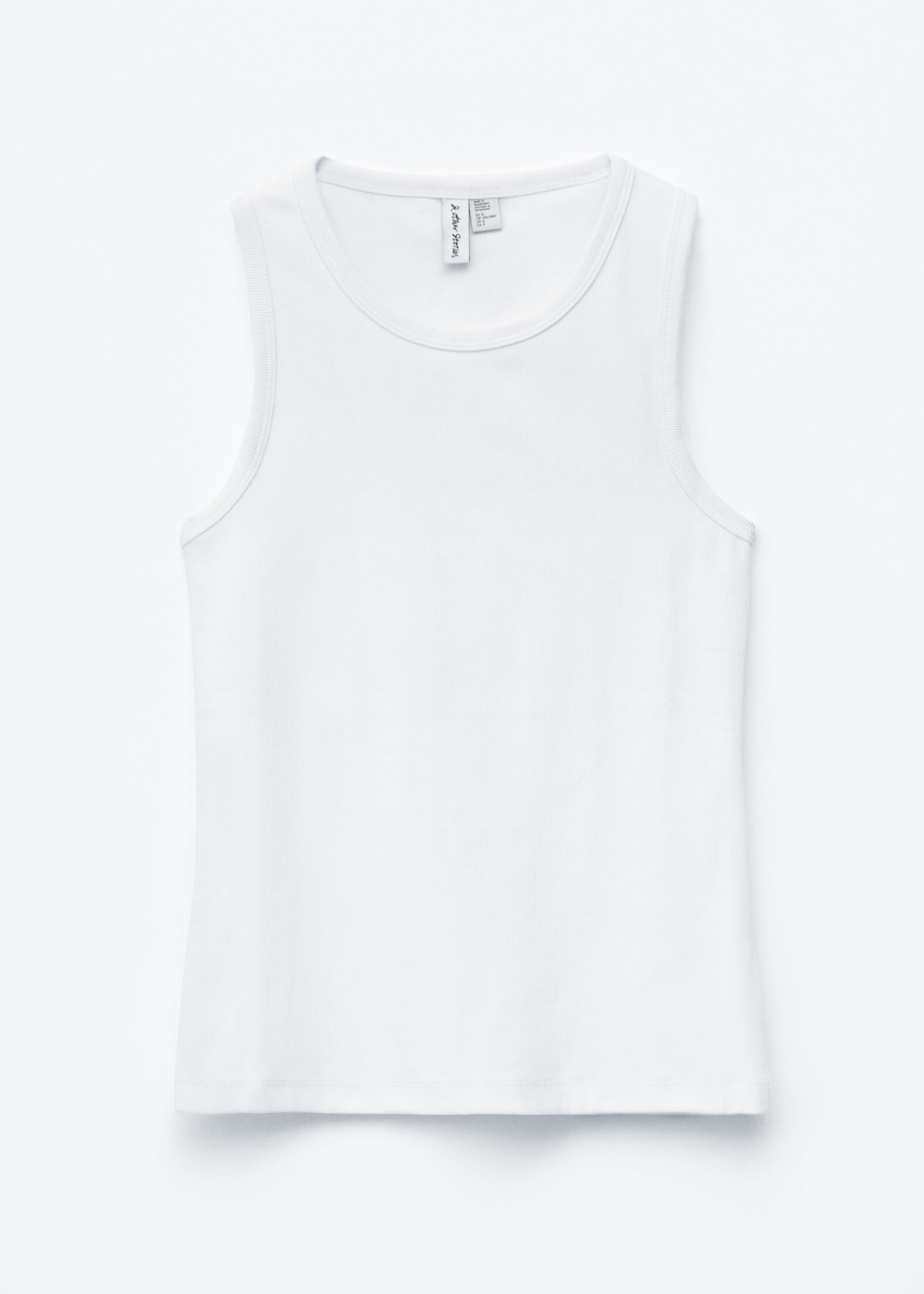 Camiseta de tirantes ajustada