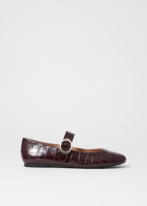 Dark Brown Croco