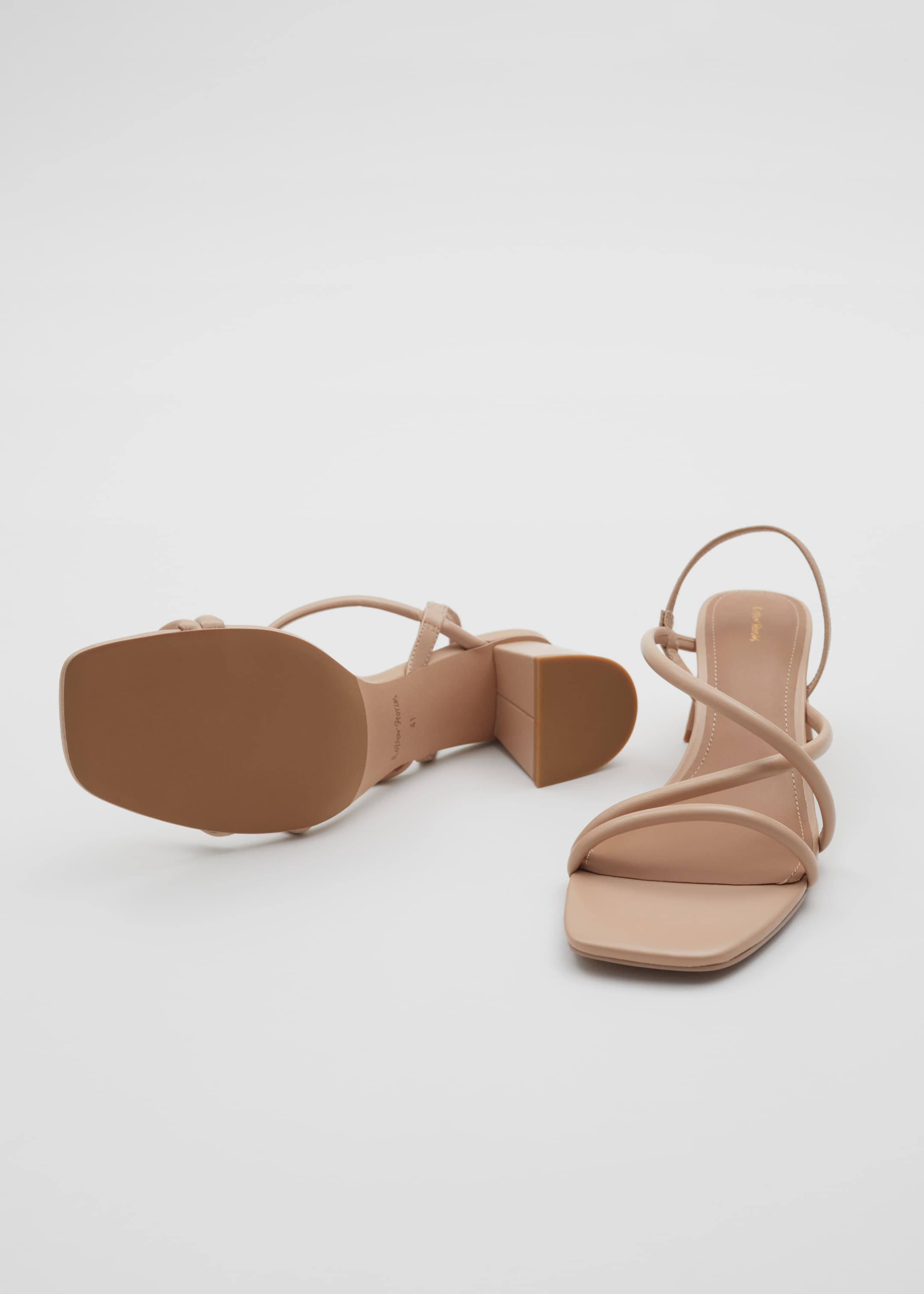 Visualizza immagine più grande: Sandali con fasce e tacco a blocco - Beige - DONNA | H&M IT 3