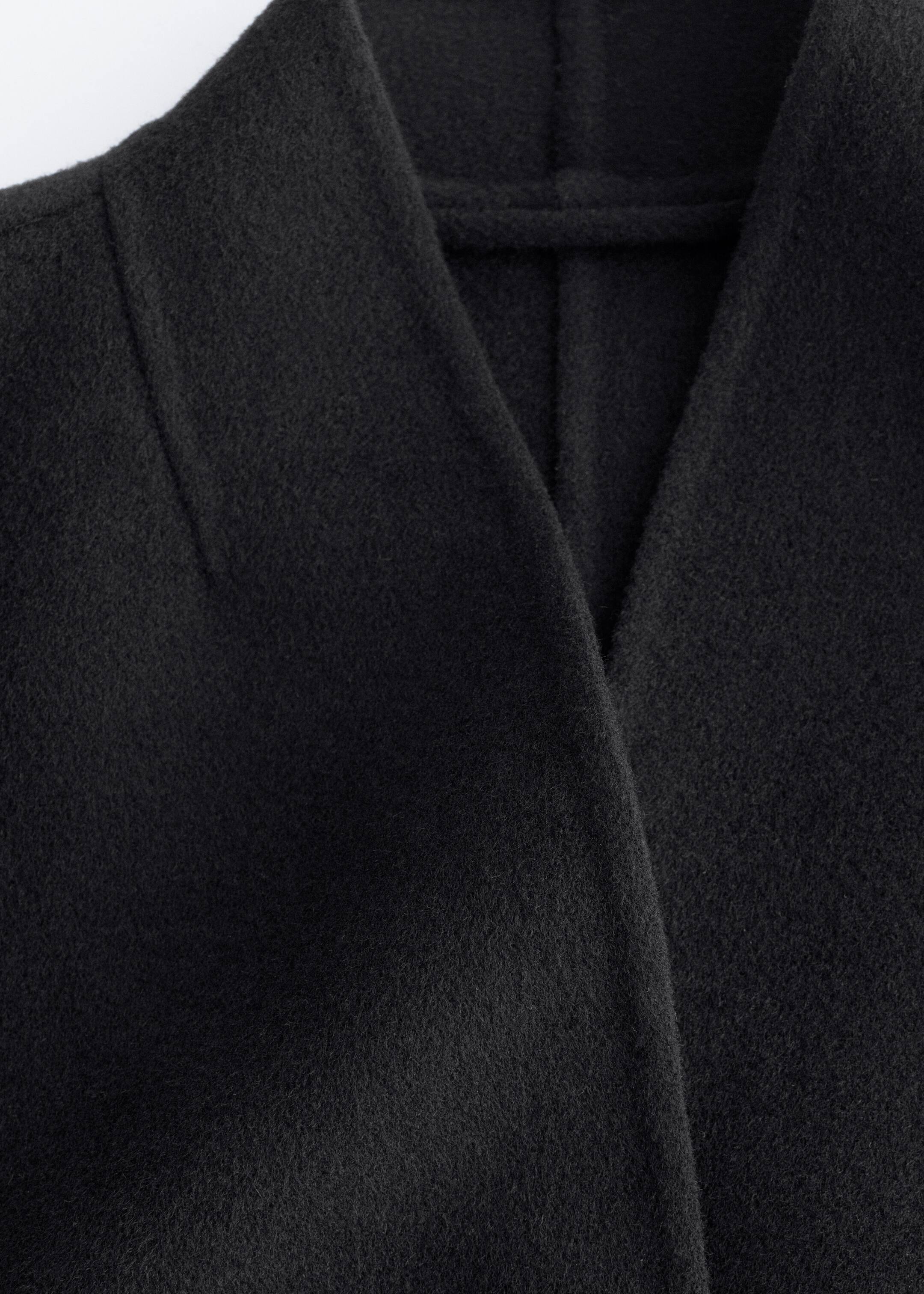 Agrandir l'image: Veste en laine doublée - Noir - FEMME | H&M CH 8