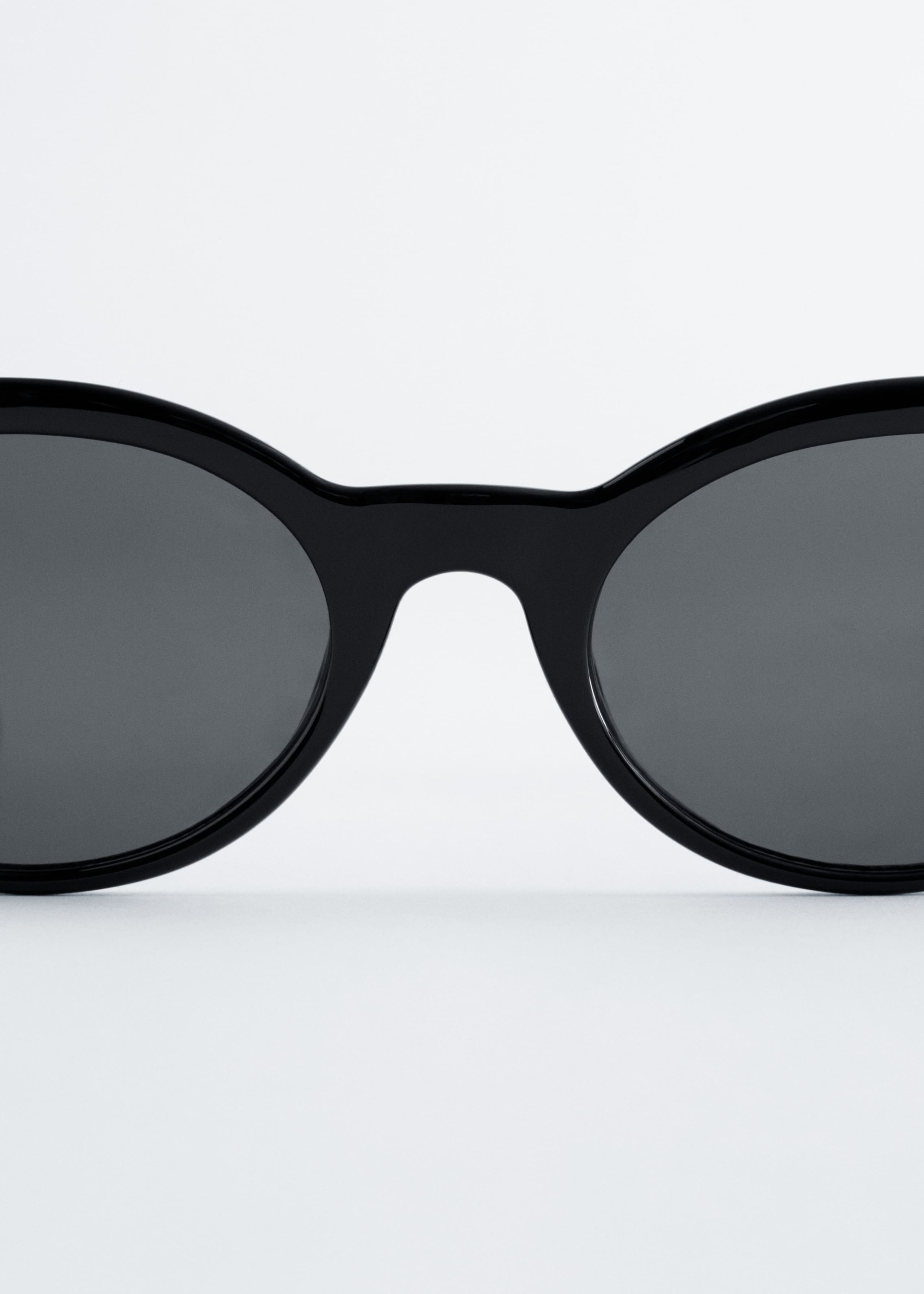 Image of Oval-Frame Sunglasses