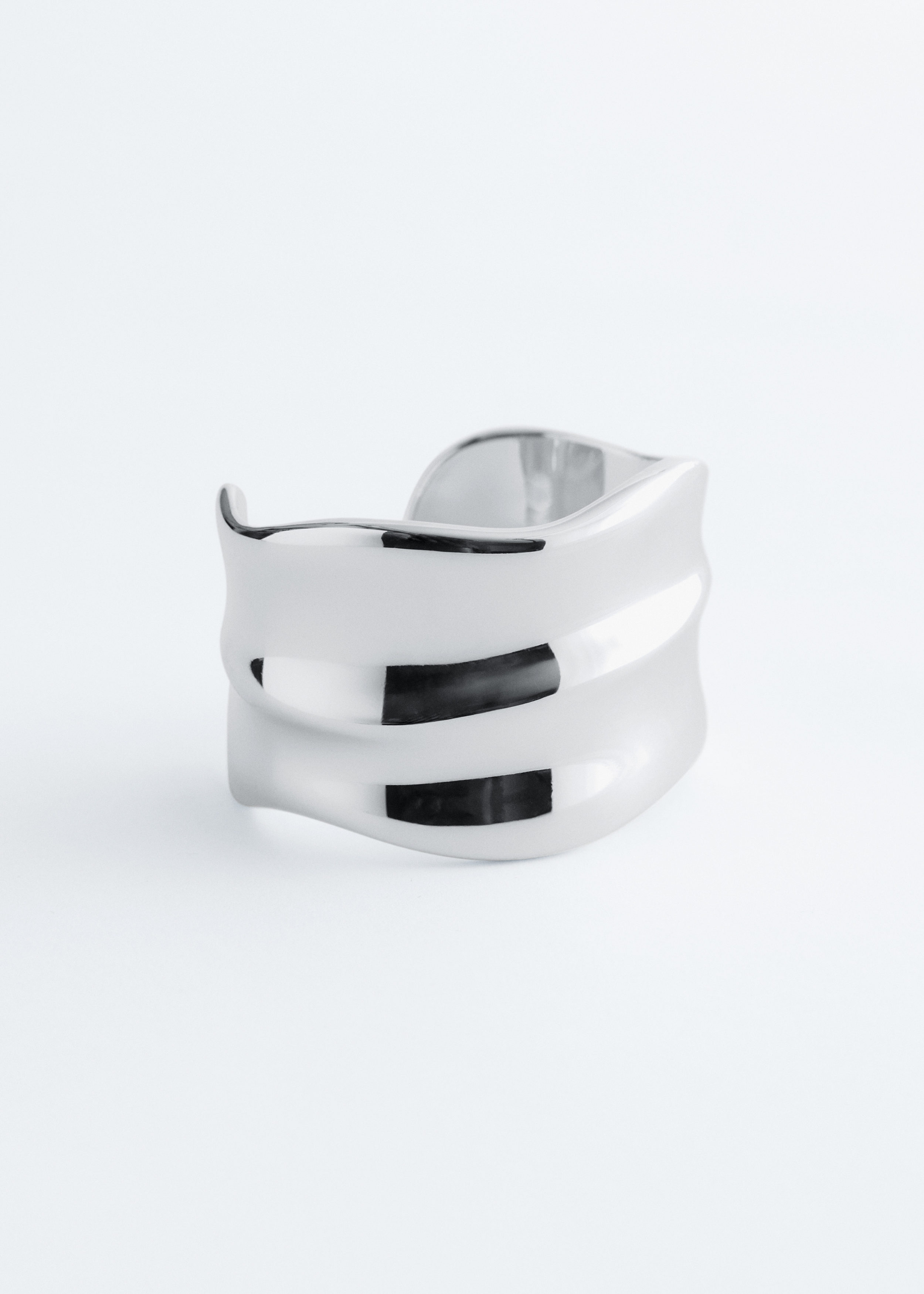 ヴィンテージ！Silver Wavy Cuff ブレスレット　#2 Wavy Cuff Bracelet - Silver - Accessories - & Other Stories US
