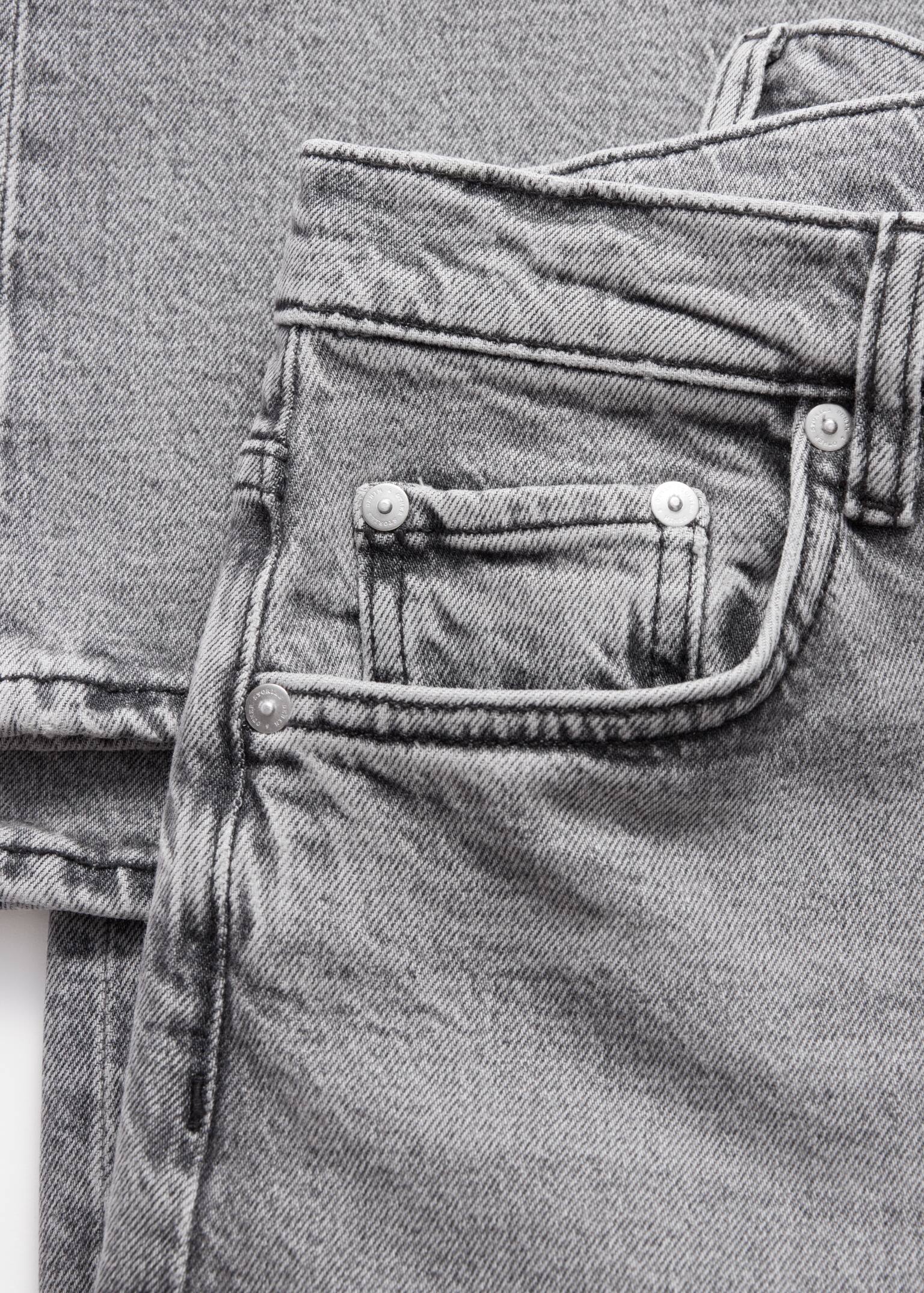 Jeans mit weitem Bein - Grau/Dunkelblau/Dunkelrot/Blau/Schwarz/Mittelblaue Waschung/Dunkelbraun/Mittelblau/Hellblau - 3
