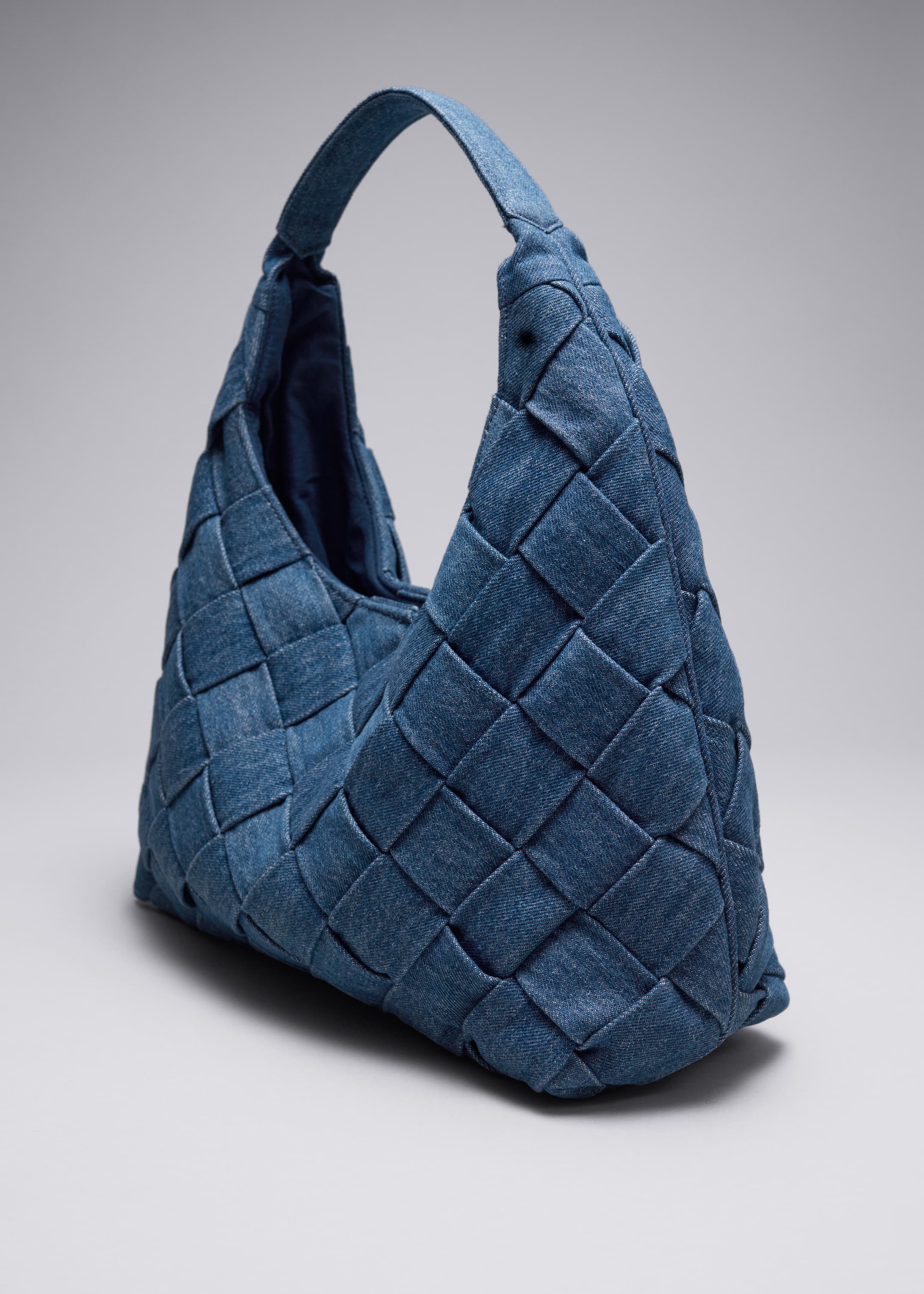 Größeres Bild ansehen: Jeanstasche in Flechtoptik - Blau - Ladies | H&M DE 2