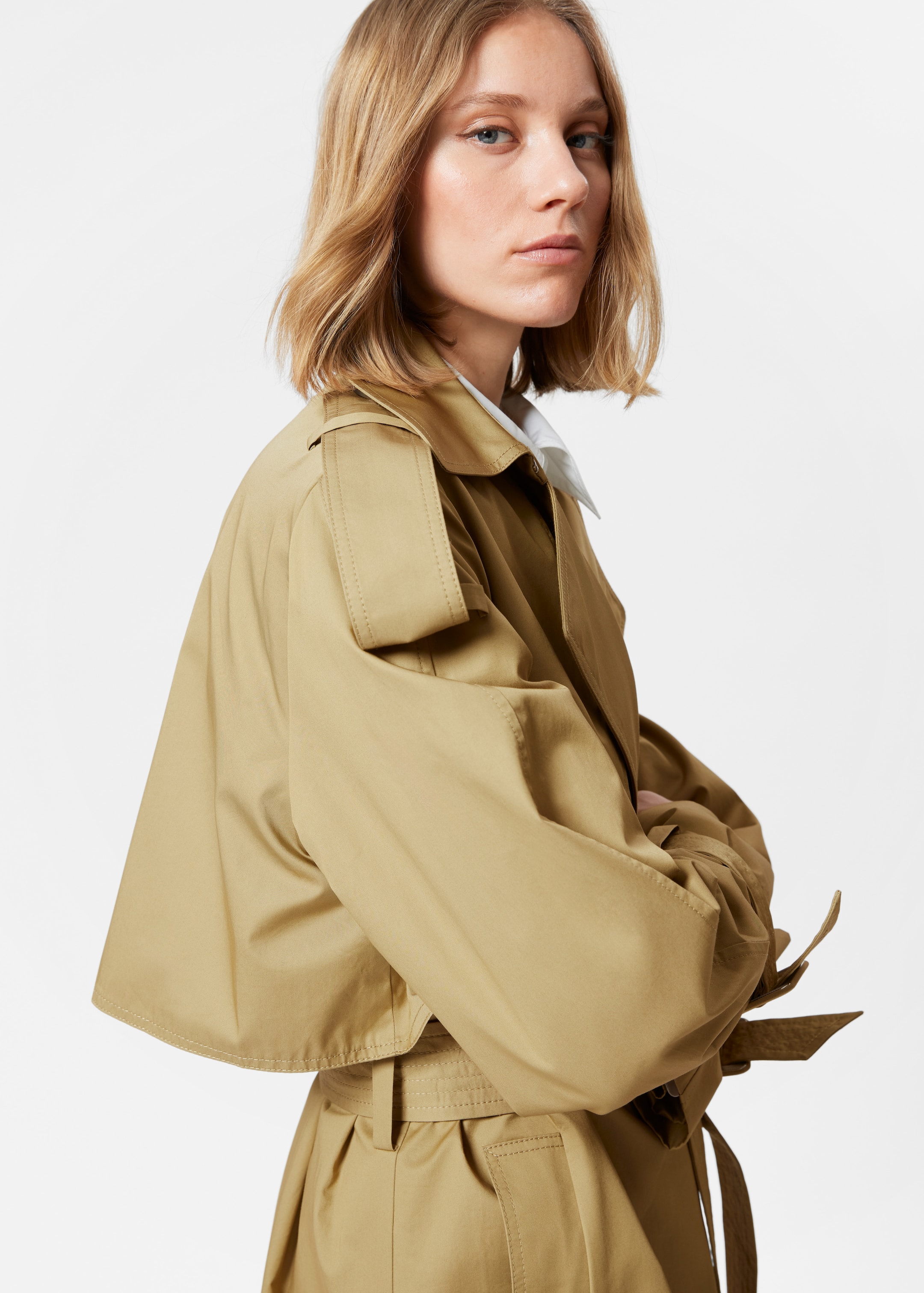 Grösseres Bild ansehen: Trenchcoat mit Gürtel - Khaki - DAMEN | H&M CH 5