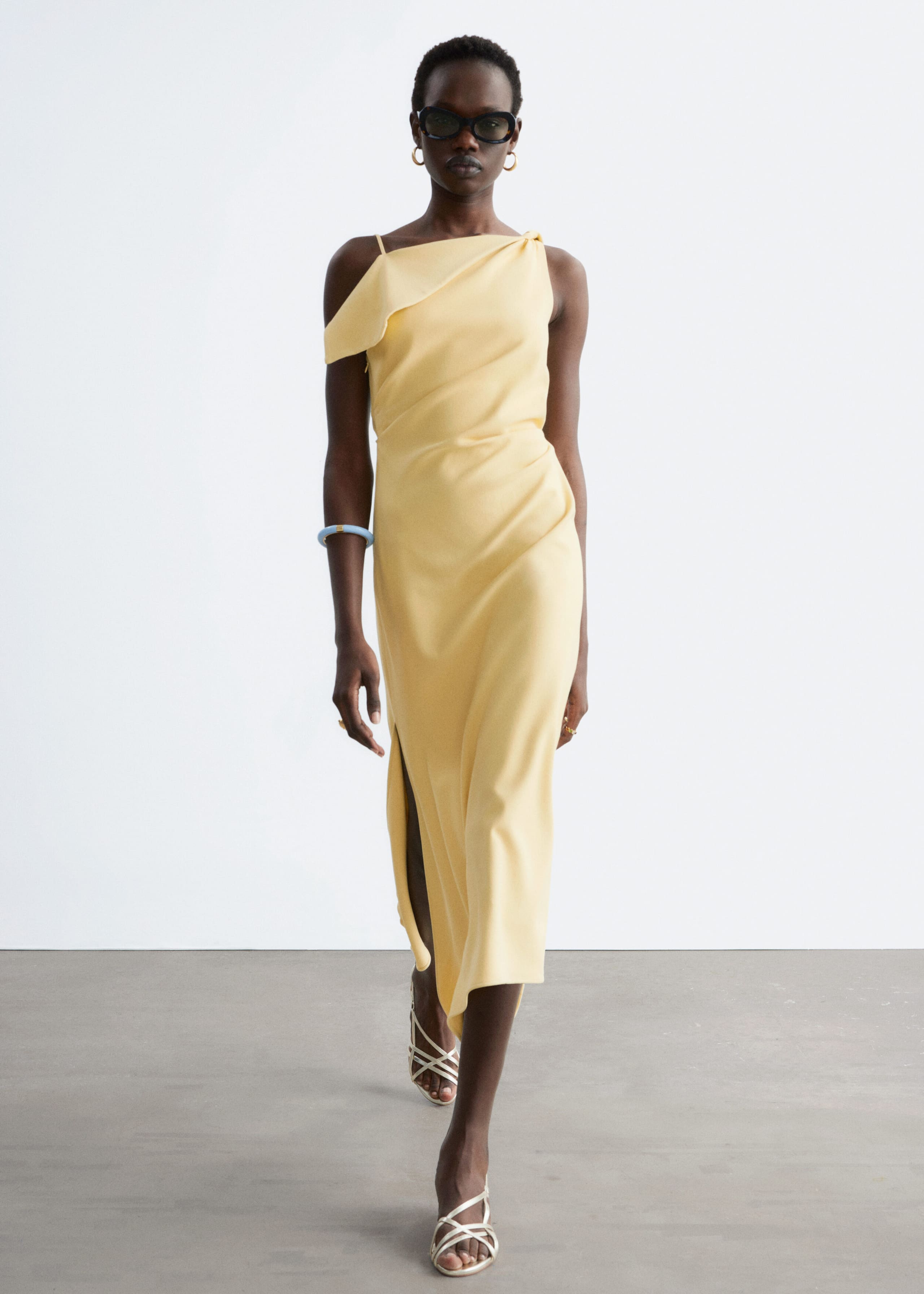 Image of Twist-Strap Maxi Dress