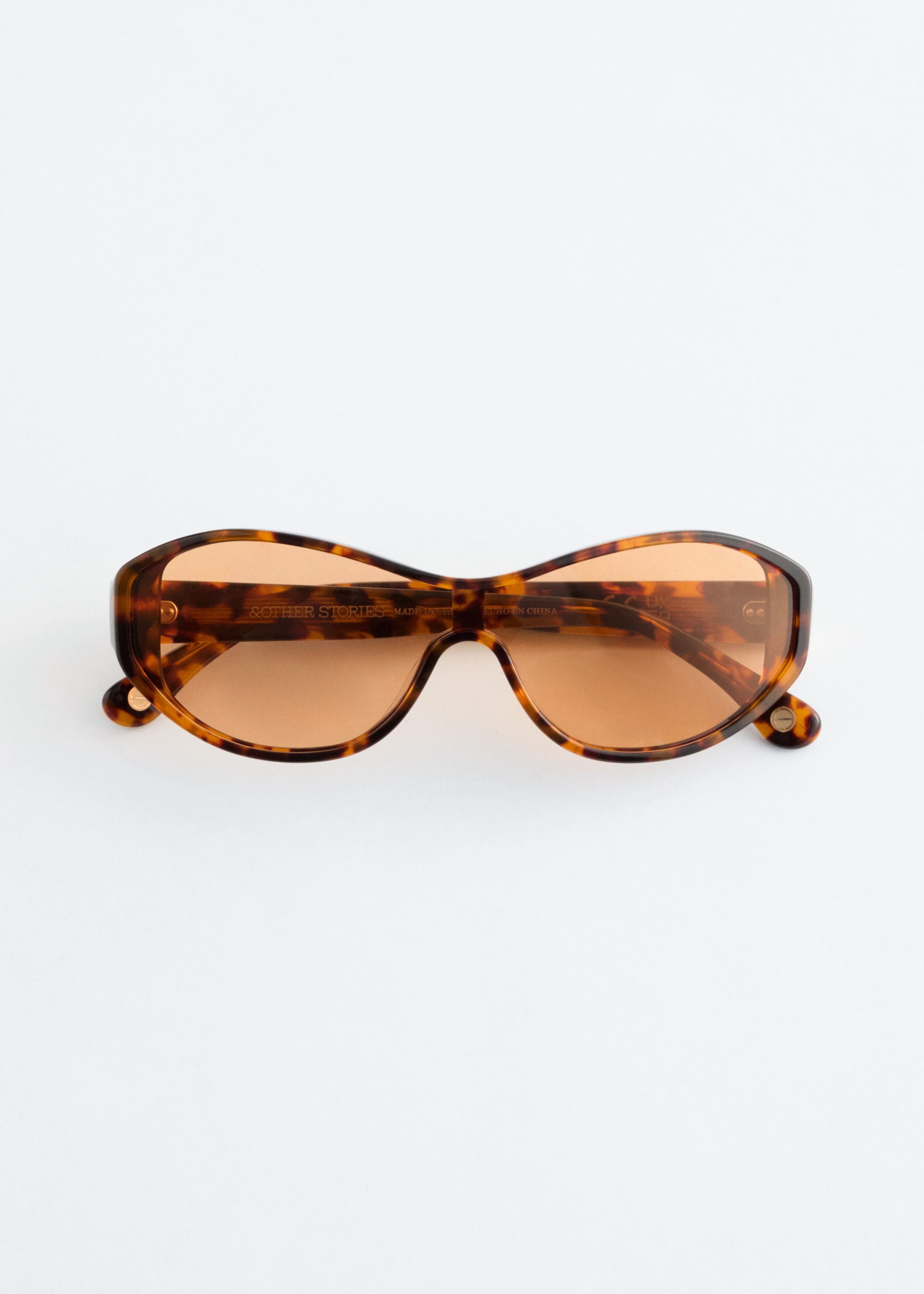 Image of Oval Acetate Sunglasses