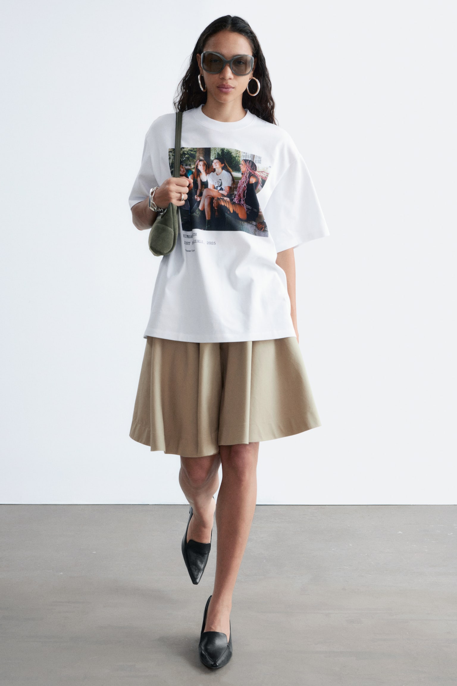 Camiseta de corte holgado con estampado - Blanco/Impresión fotográfica/Blanco/Impresión fotográfica/Blanco/Impresión fotográfica - 5