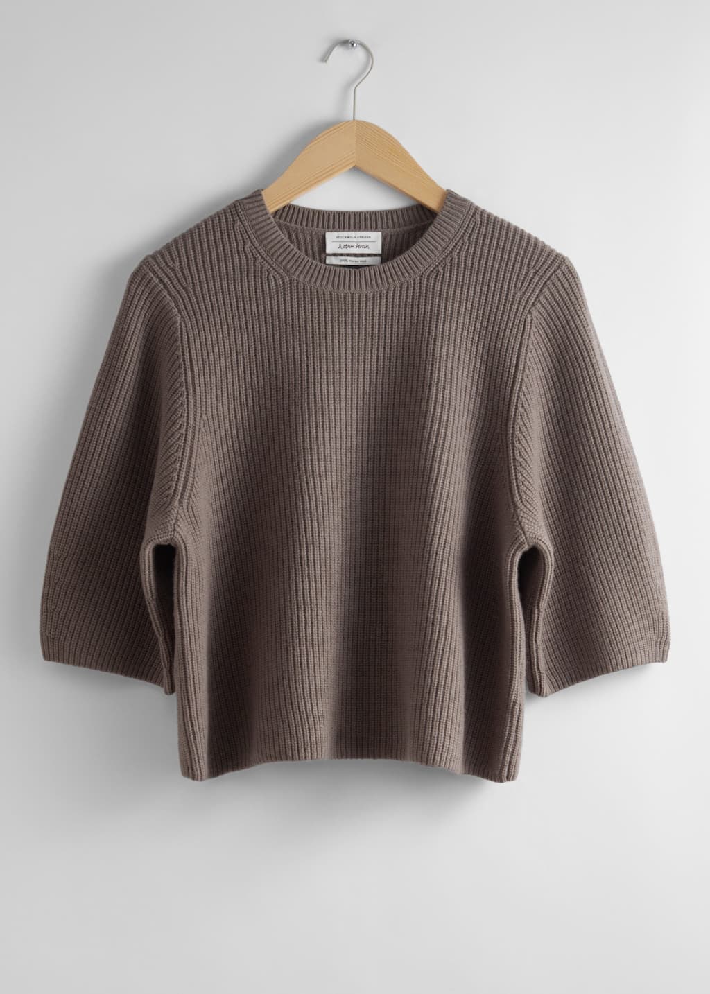 Ribbed Merino Top