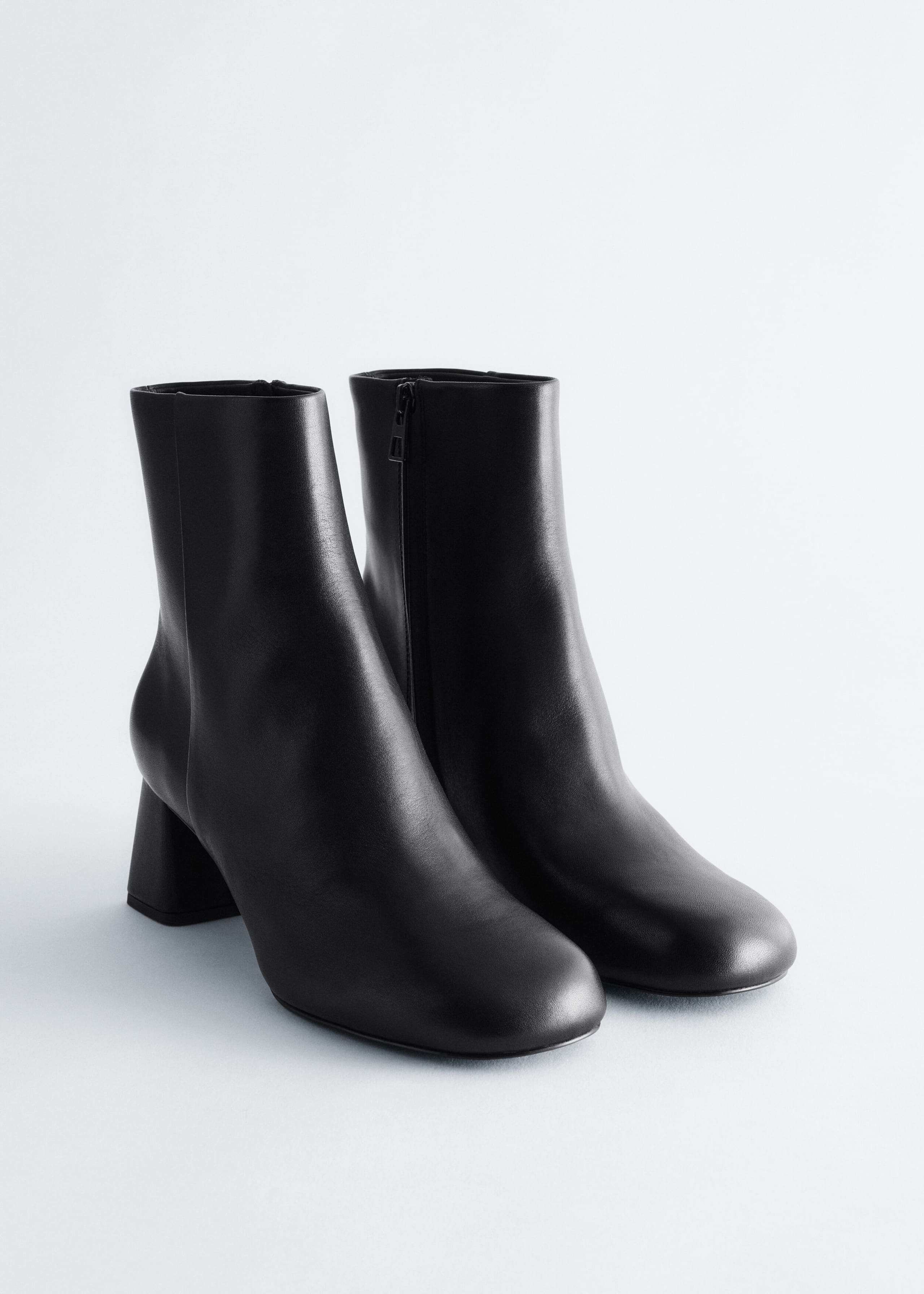 Leather Ankle Boots - Black - Still Life