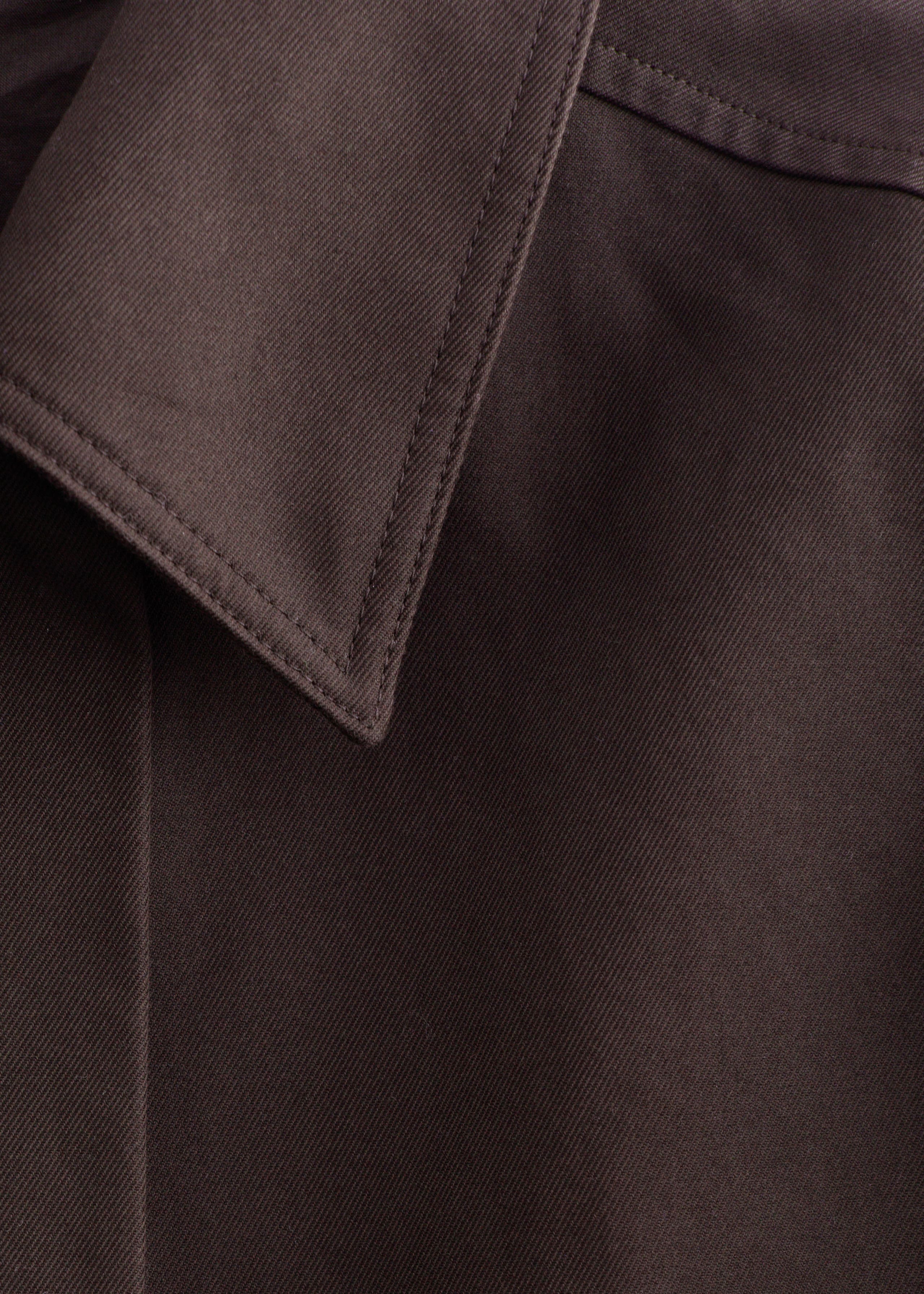 Image of Oversized Drawstring Utility Jacket