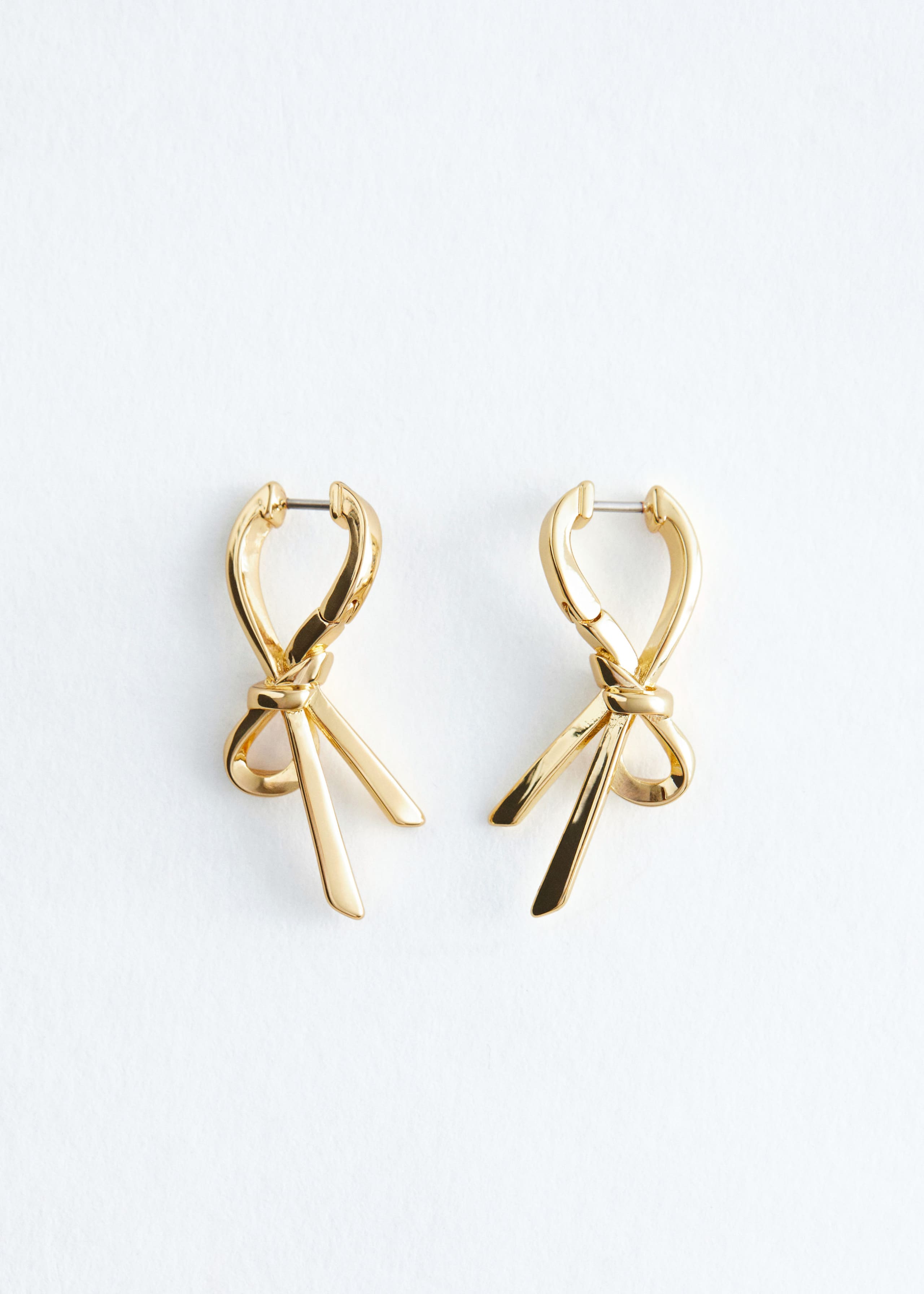 Knot Hoop Earrings