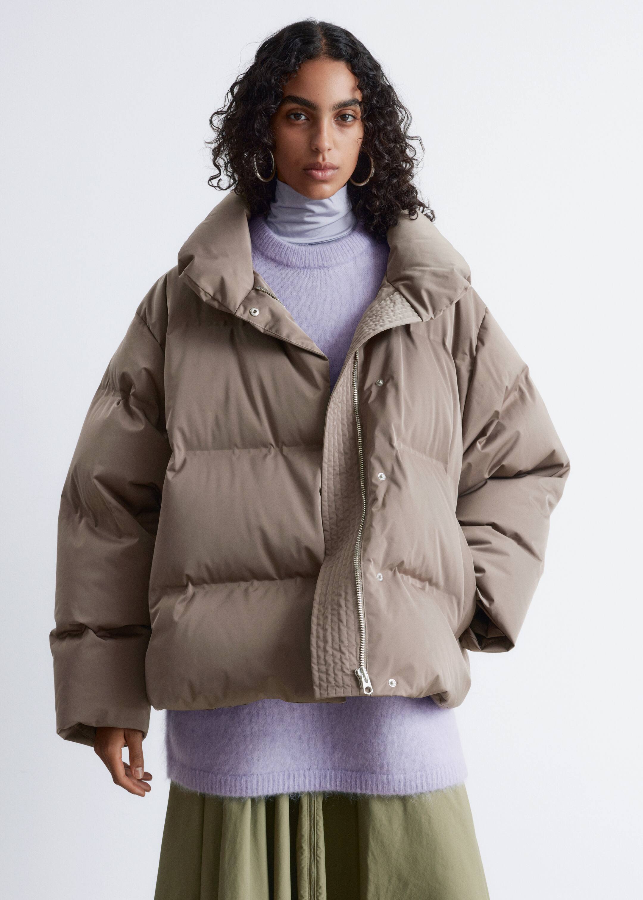 Ver imagem maior: Casaco puffer de penas - Toupeira - SENHORA | H&M PT 4
