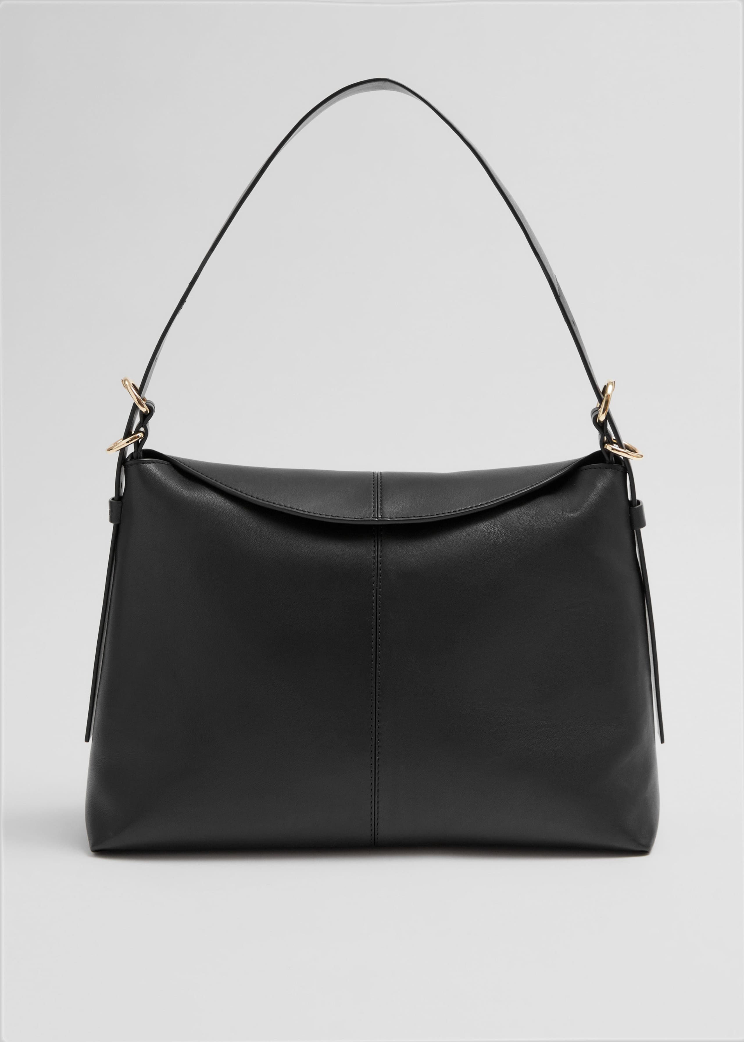 Grand sac porté épaule en cuir