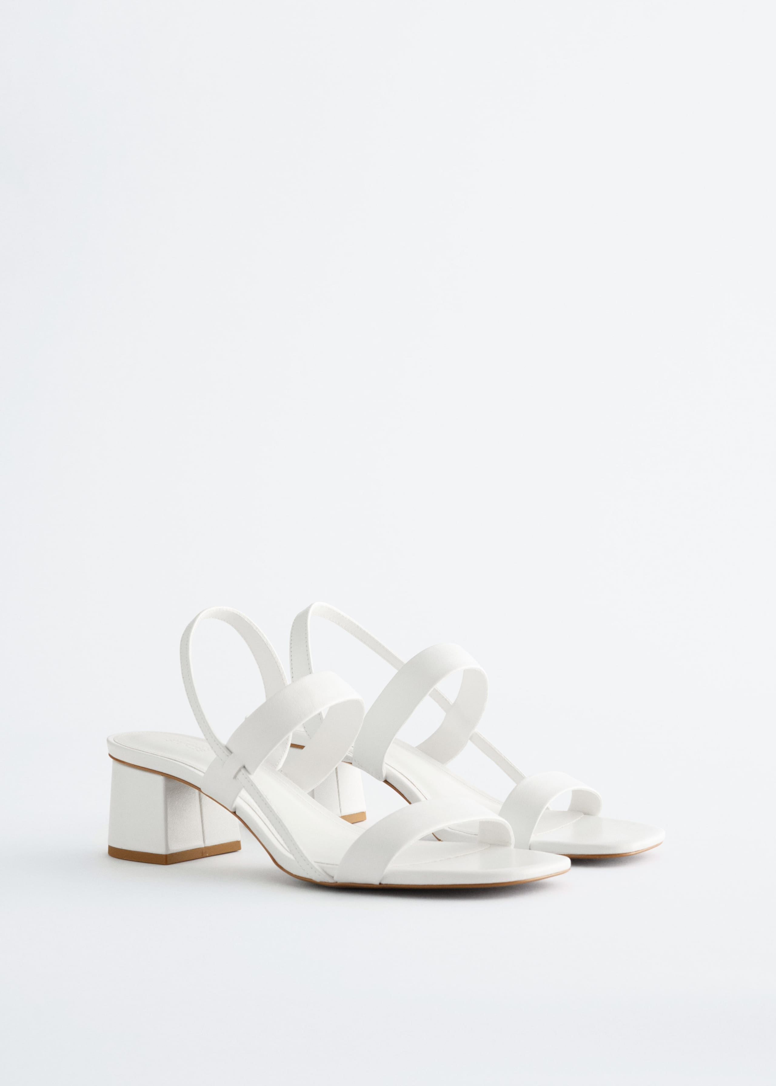 Image of Strappy Block Heel Sandals