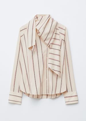 Beige met strepen