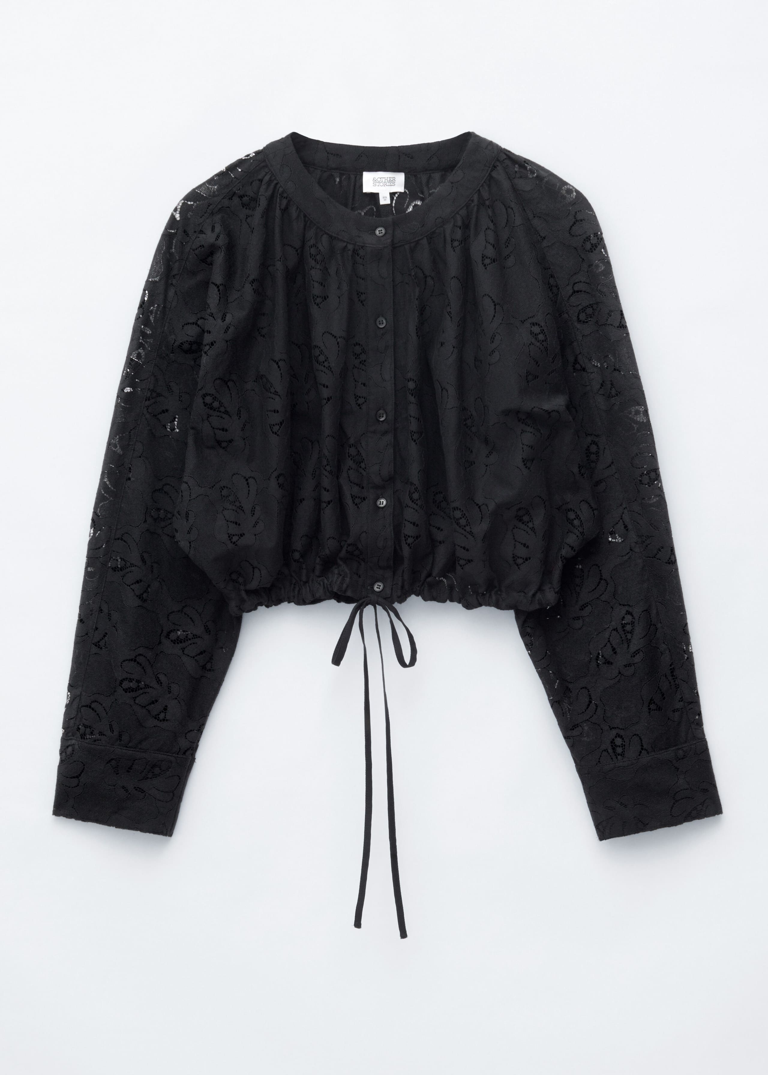 Lace Blouse - Black - Still Life
