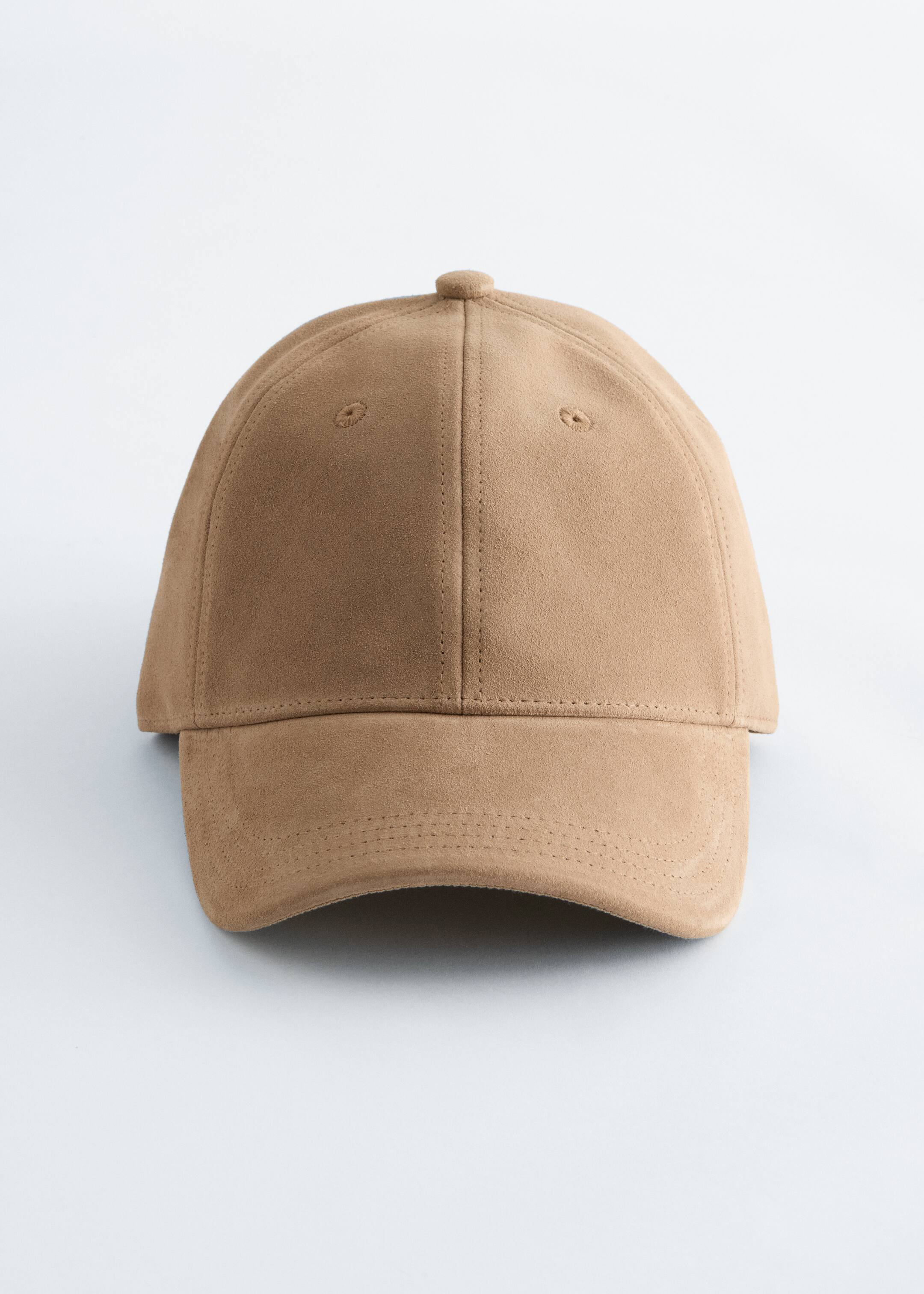 Agrandir l'image: Casquette en daim - Beige foncé - FEMME | H&M BE 2