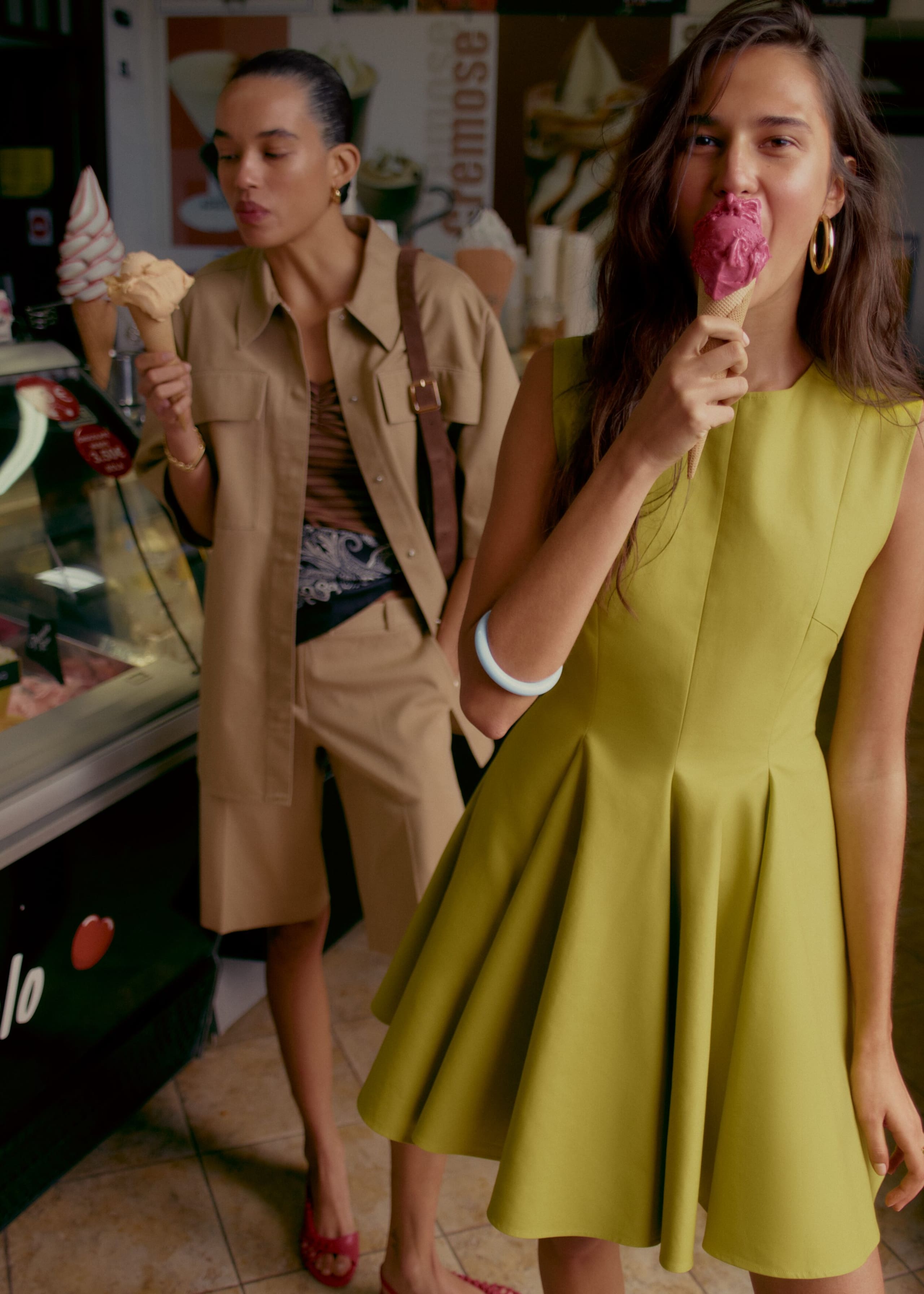 Image of Pleated Mini Dress