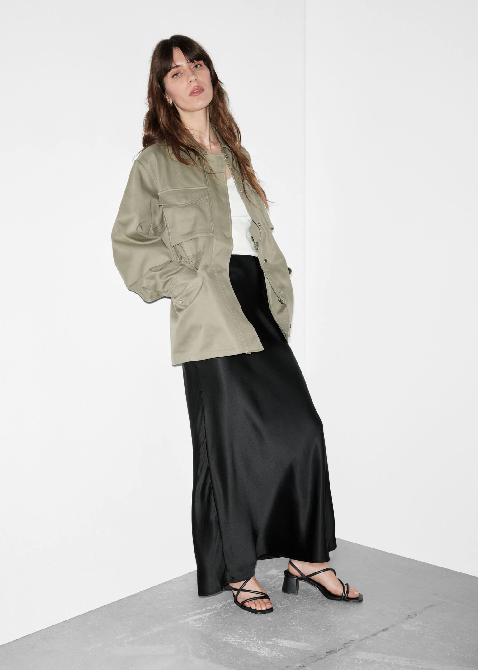 Sandalias de tiras con tacón ancho - Negro/Beige/Burdeos/Ante beige/Marrón