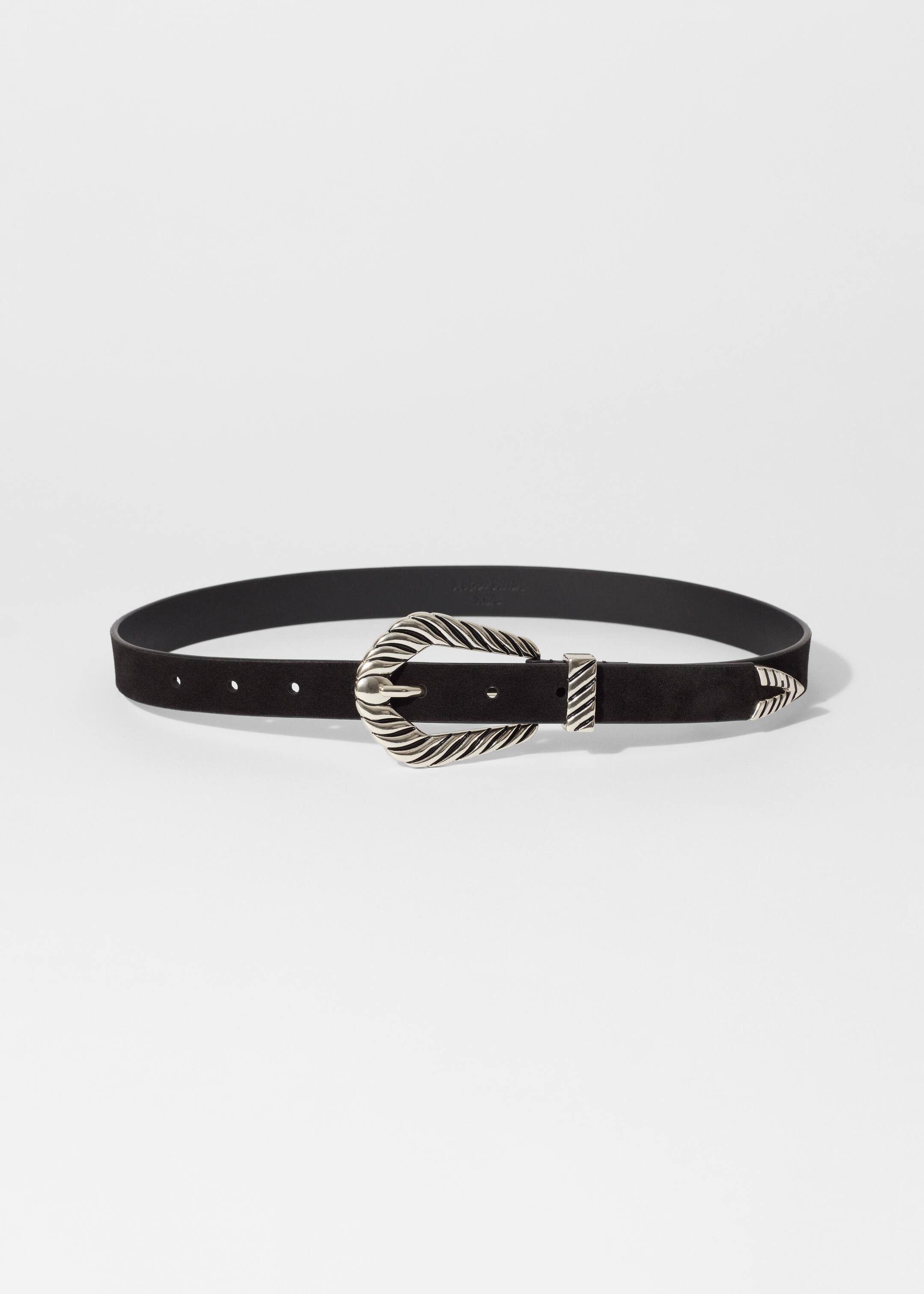 Grotere afbeelding bekijken: Suède western riem - Zwart - DAMES | H&M NL 2