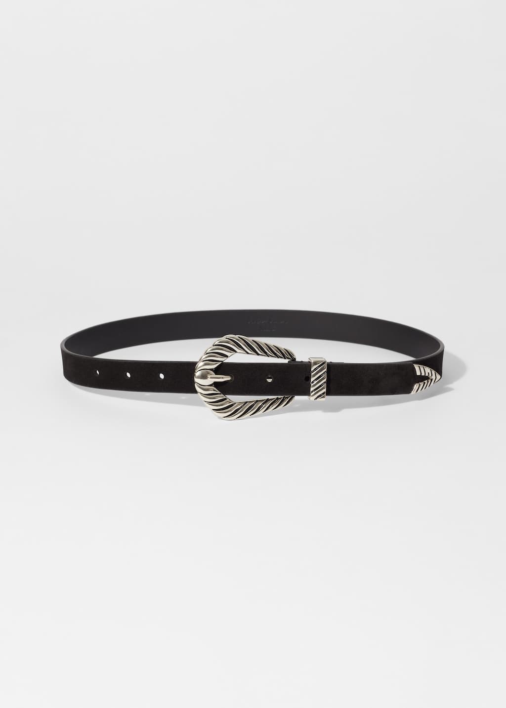 Western Suede Belt