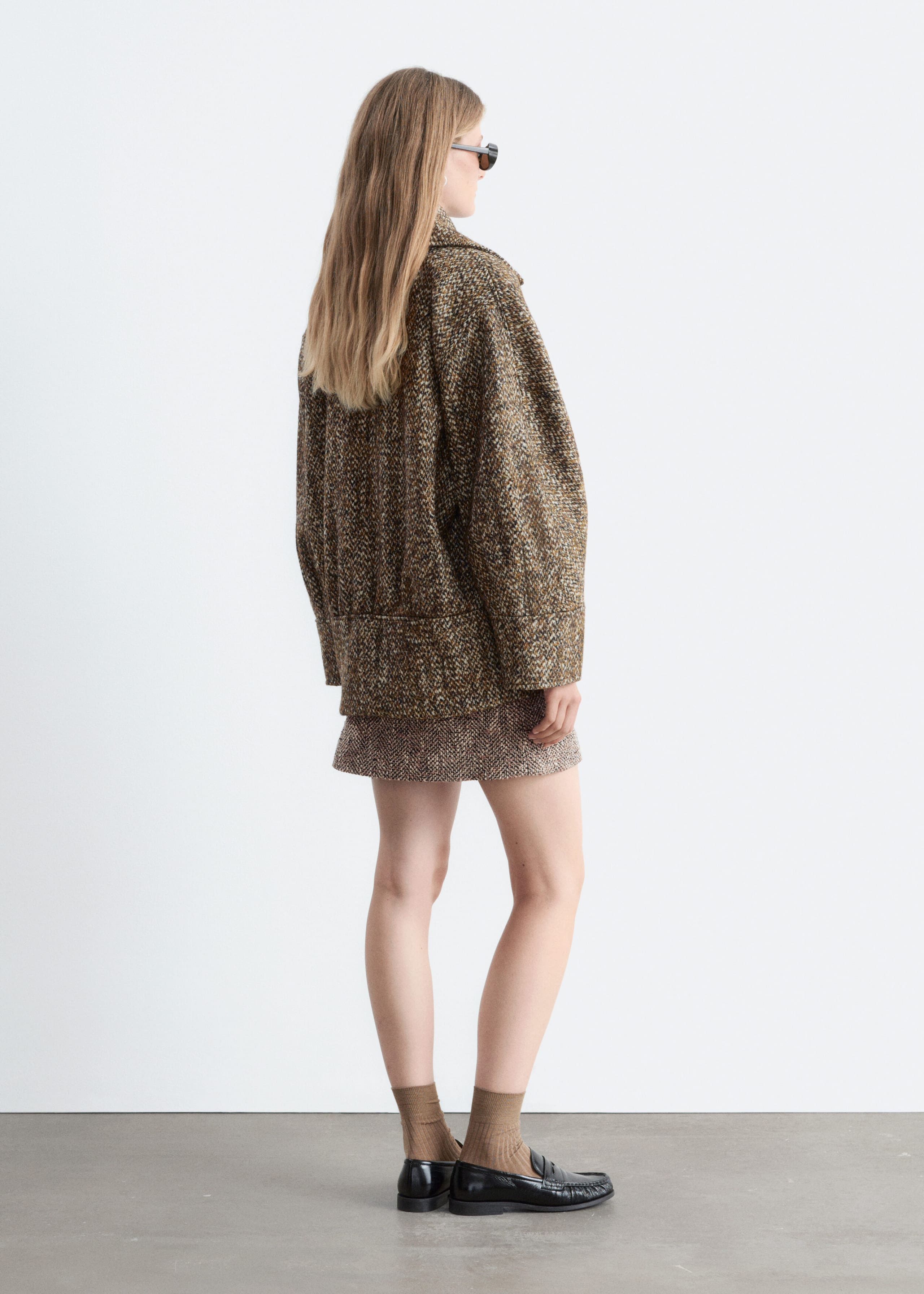 Caban oversize - Beige - Lookbook