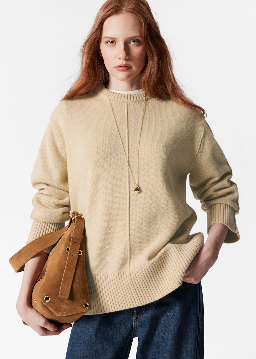 Image of Oversized Knit Jumper