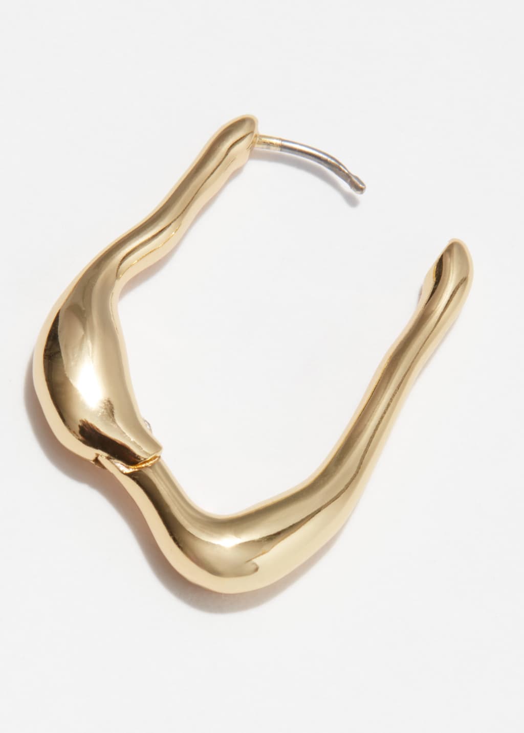 Image of Irregular Hoop Earrings