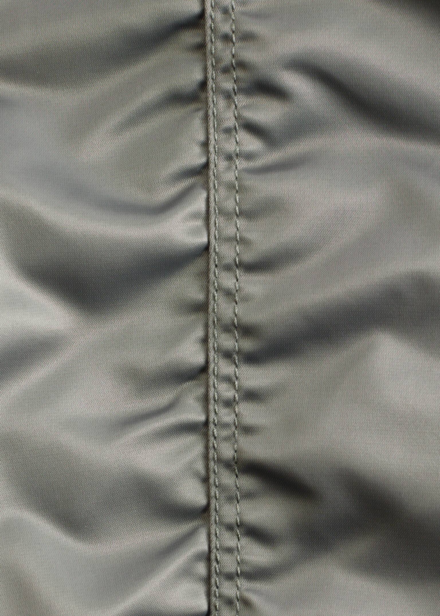 Padded Bomber Jacket - Dark grey/Beige - 3