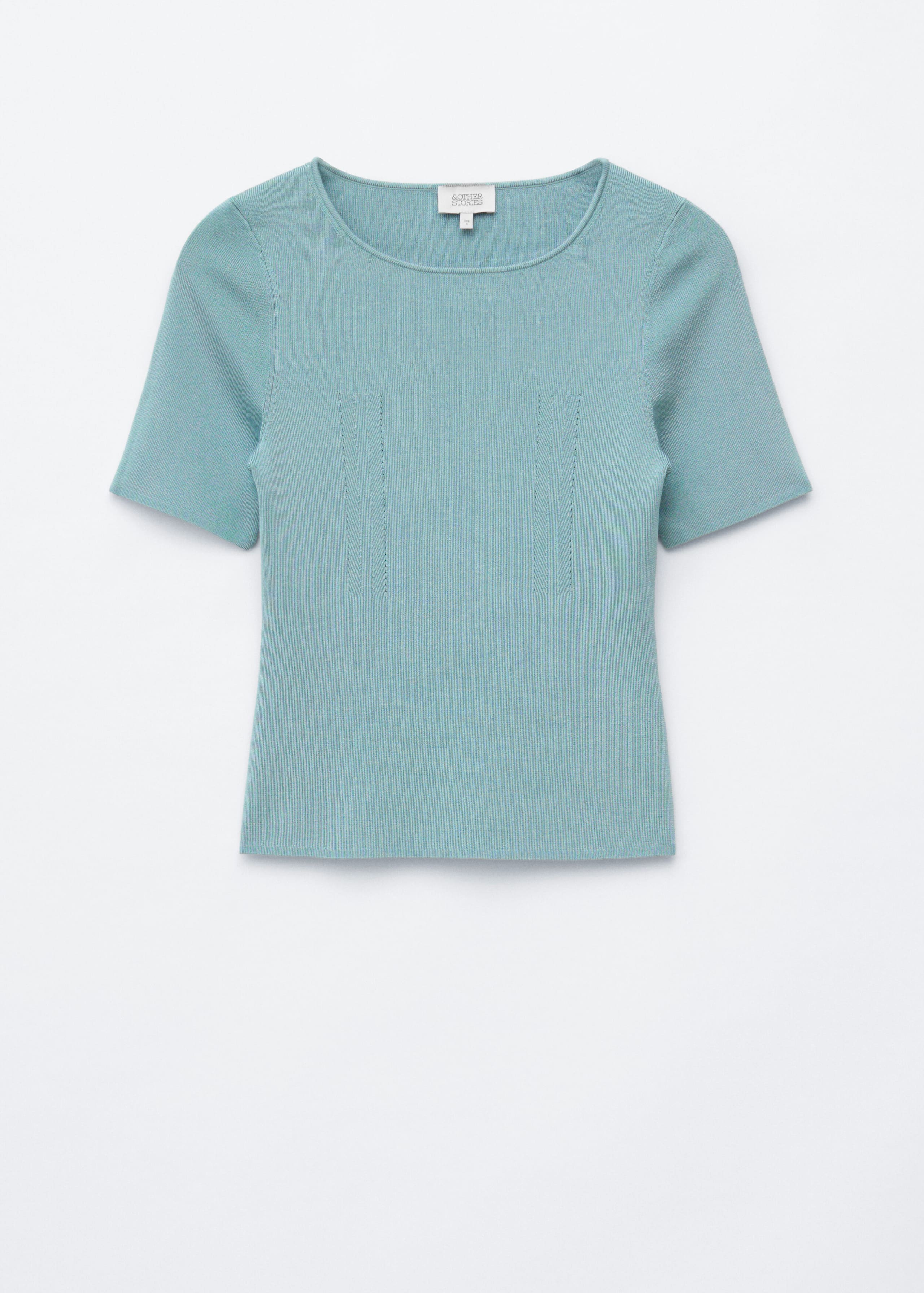 Slim Knitted T-Shirt