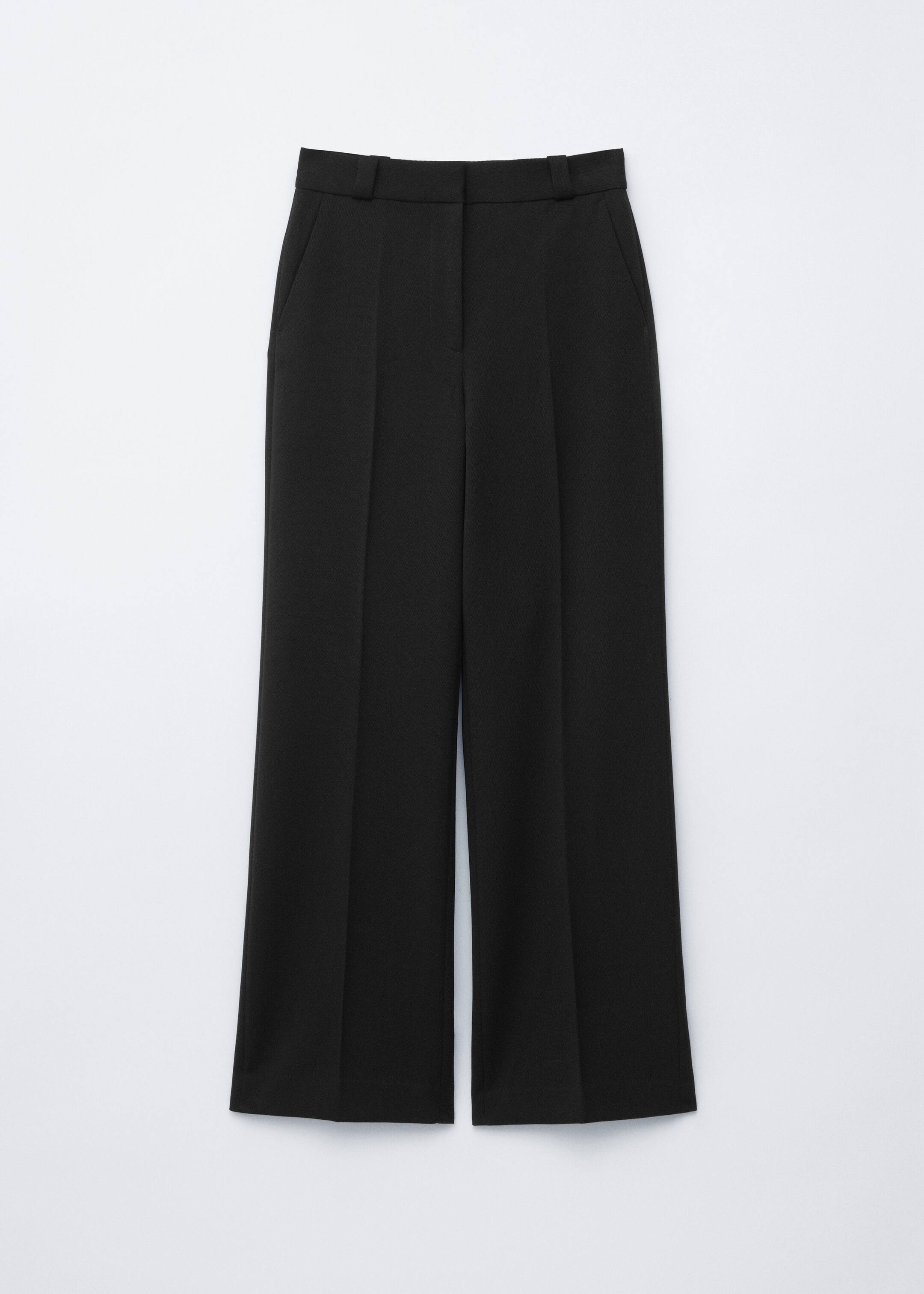 Преглед на по-голямо изображение: Wide Press-Crease Trousers - Черно - ЖЕНИ | H&M BG 6