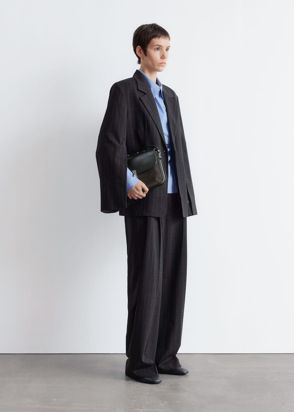 Image of Single-Breasted Wool Blazer