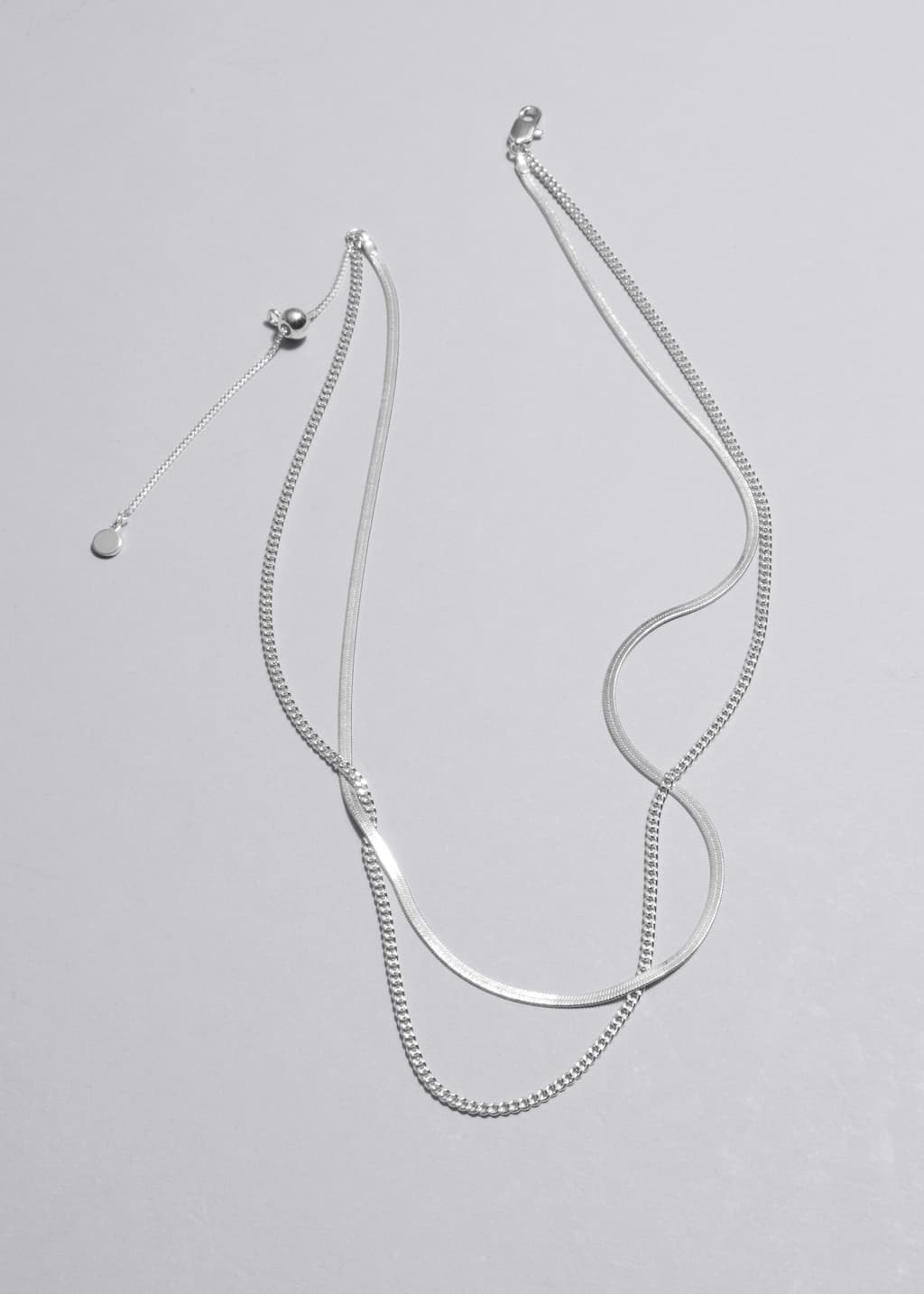Collier à double chaîne