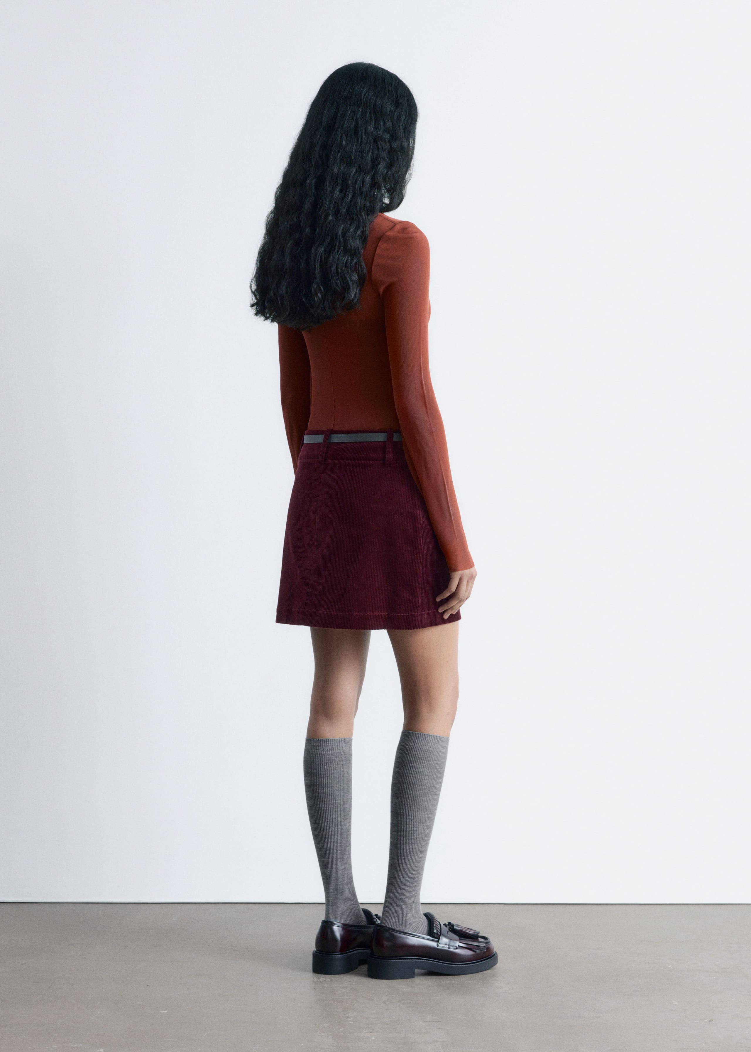 Image of Minirock aus Cord