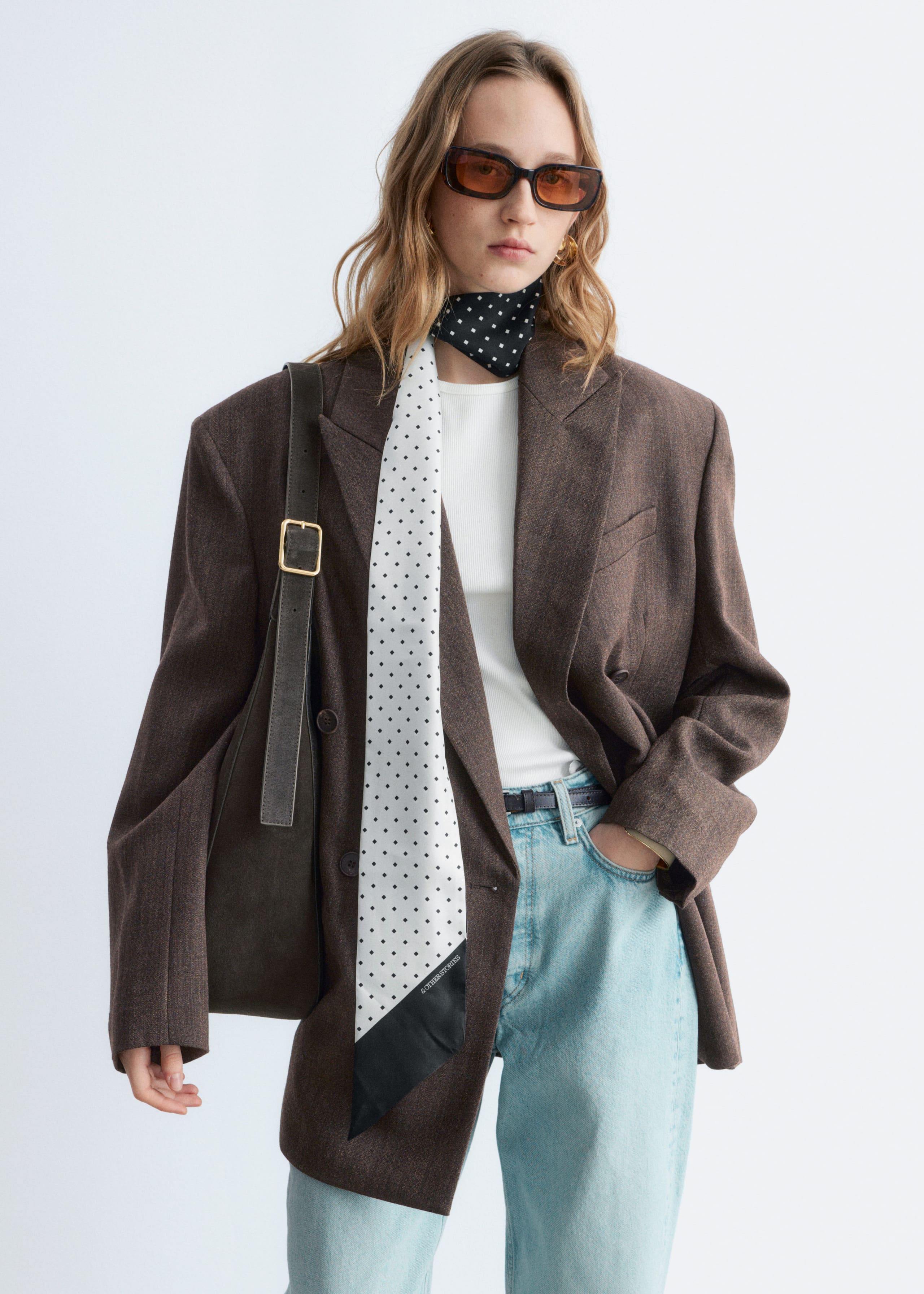 Image of Double-Breasted Wool Blazer