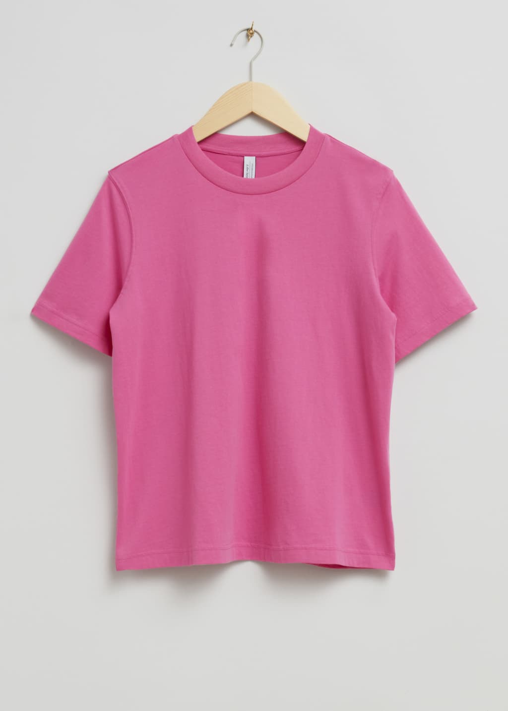 Camiseta de cuello redondo - Beige - Bodegón