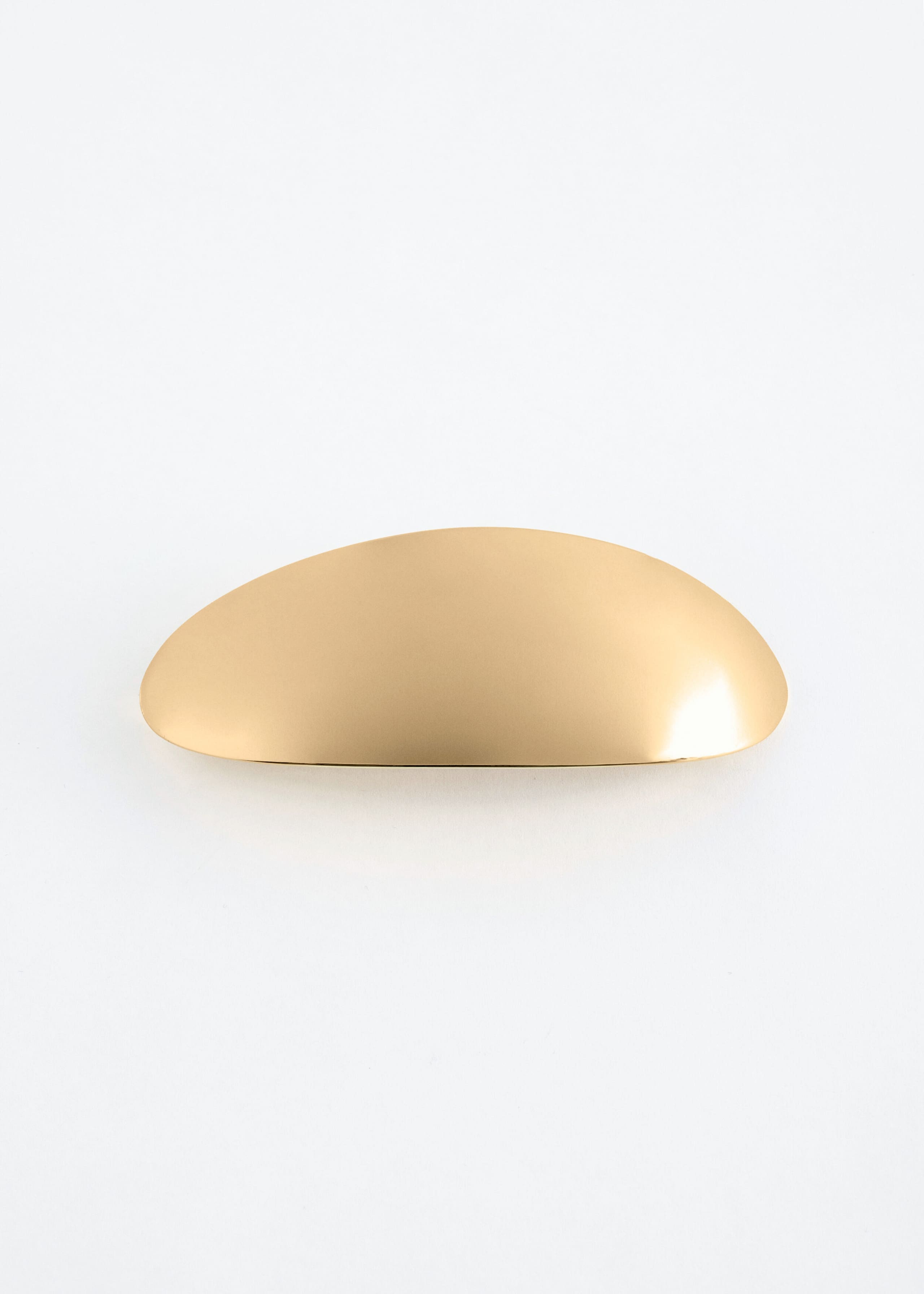 Gold-Plated Hair Clip - Gold - Still Life