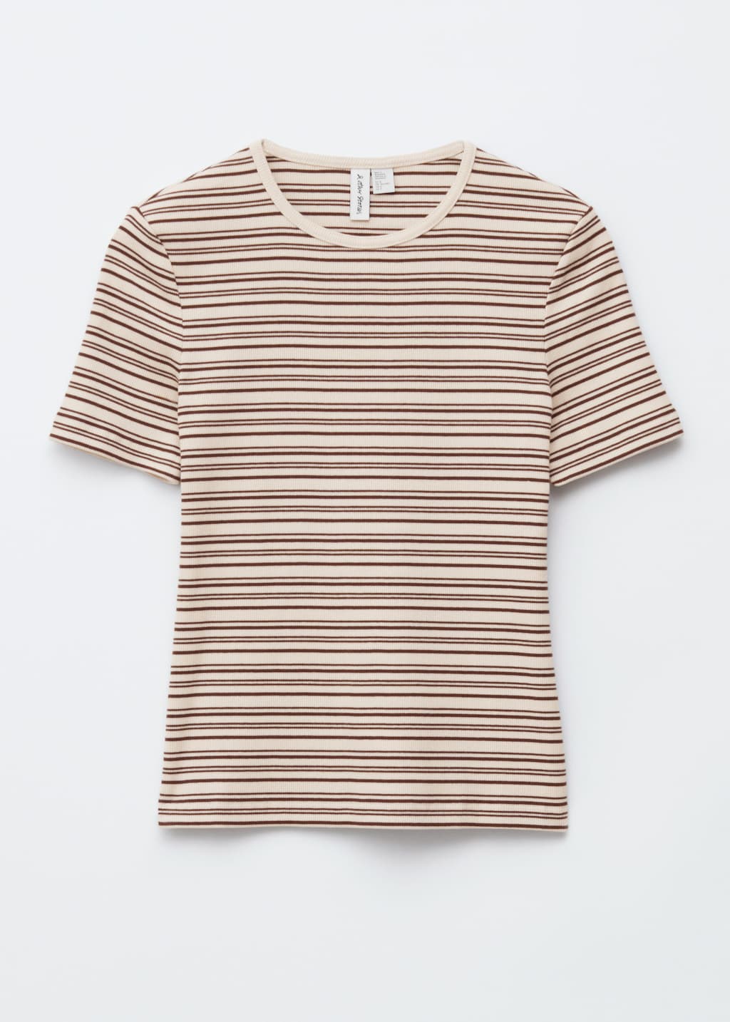 Ribbed T-shirt