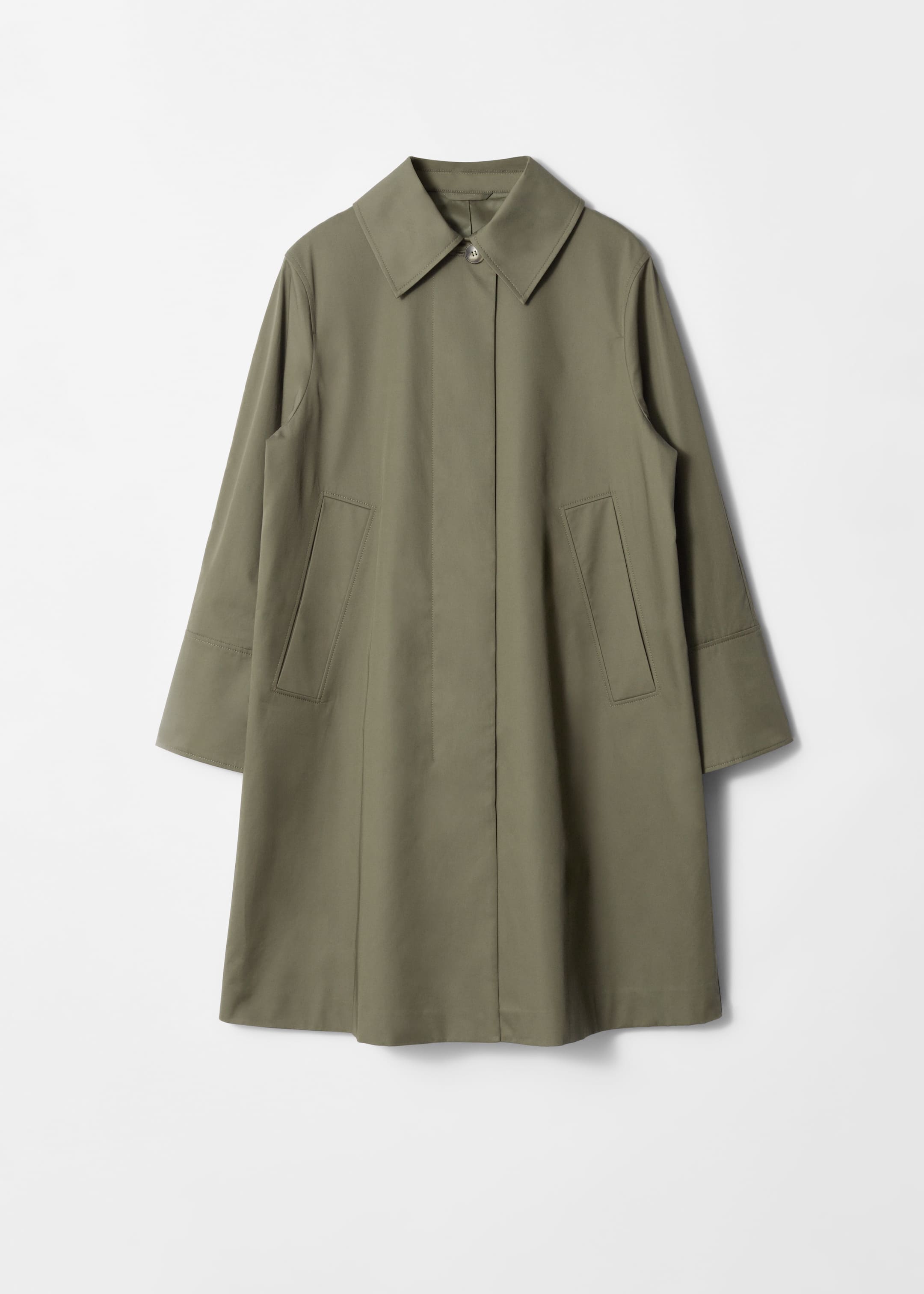 Grösseres Bild ansehen: Kurzmantel mit Kragen - Khaki - DAMEN | H&M CH 6