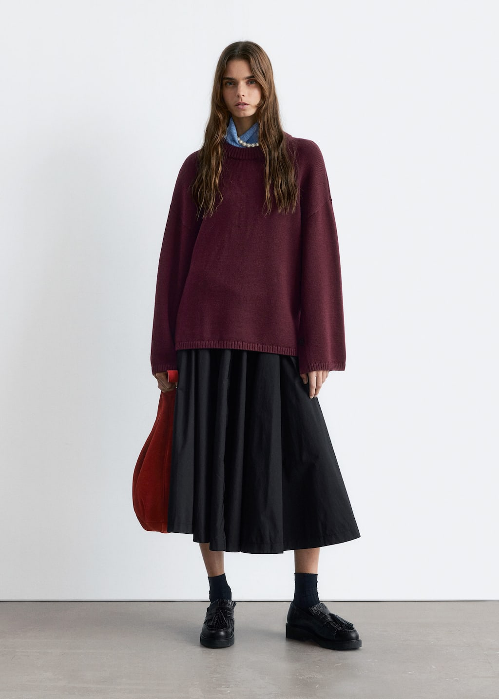 Image of Button-Detailed Merino Sweater