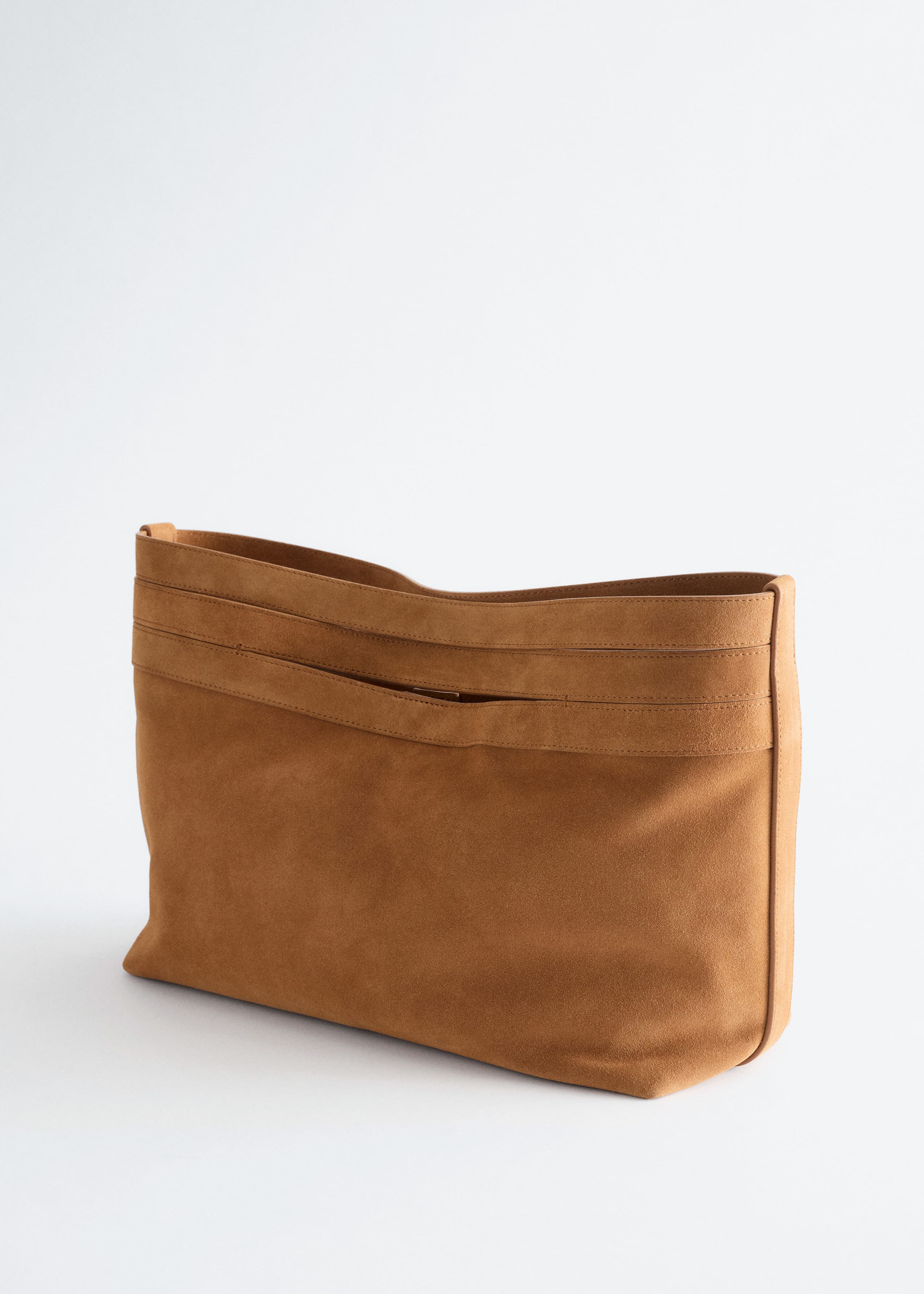 Image of Suede Tote Bag