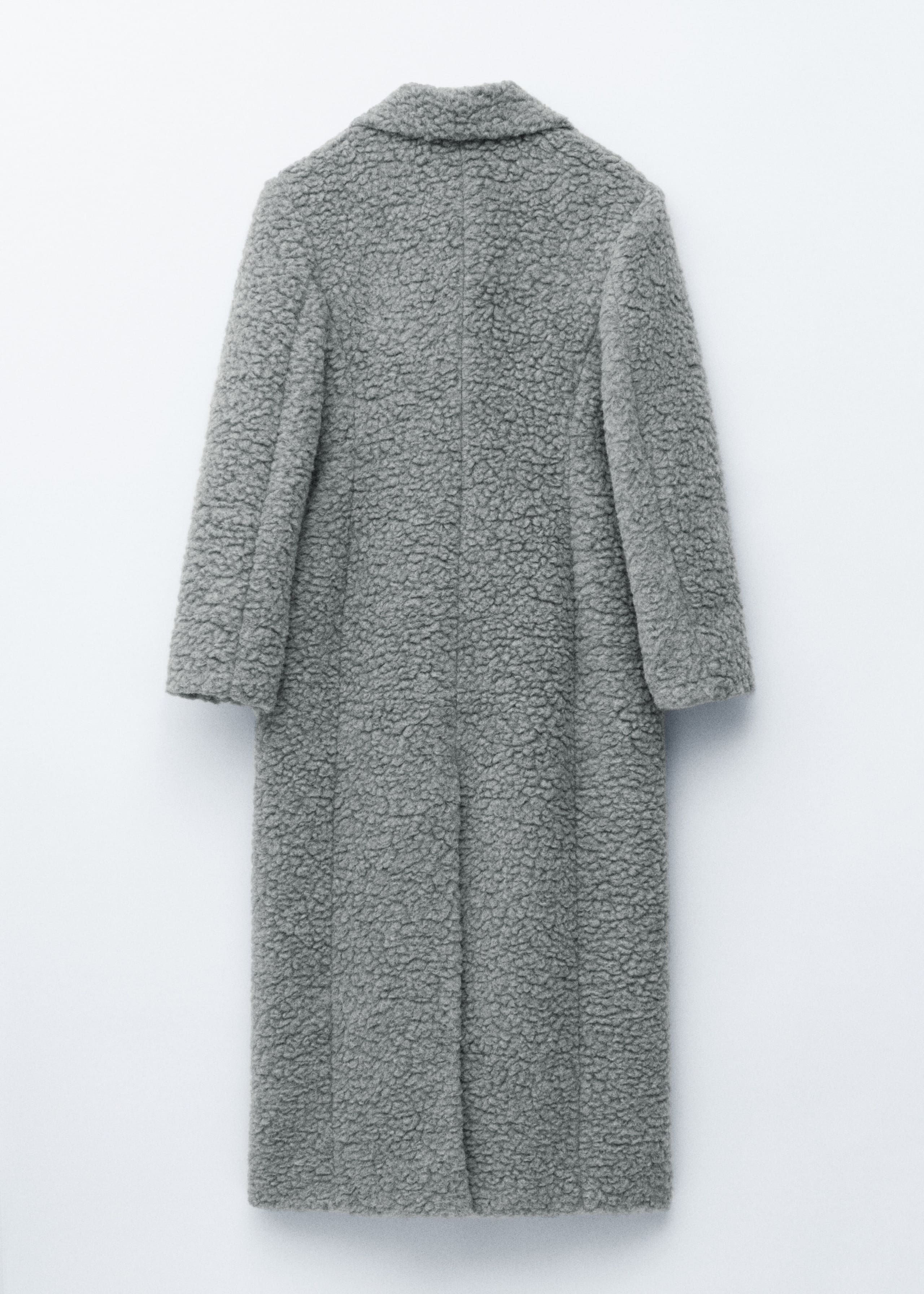 Image of Wool Shearling Maxi Coat