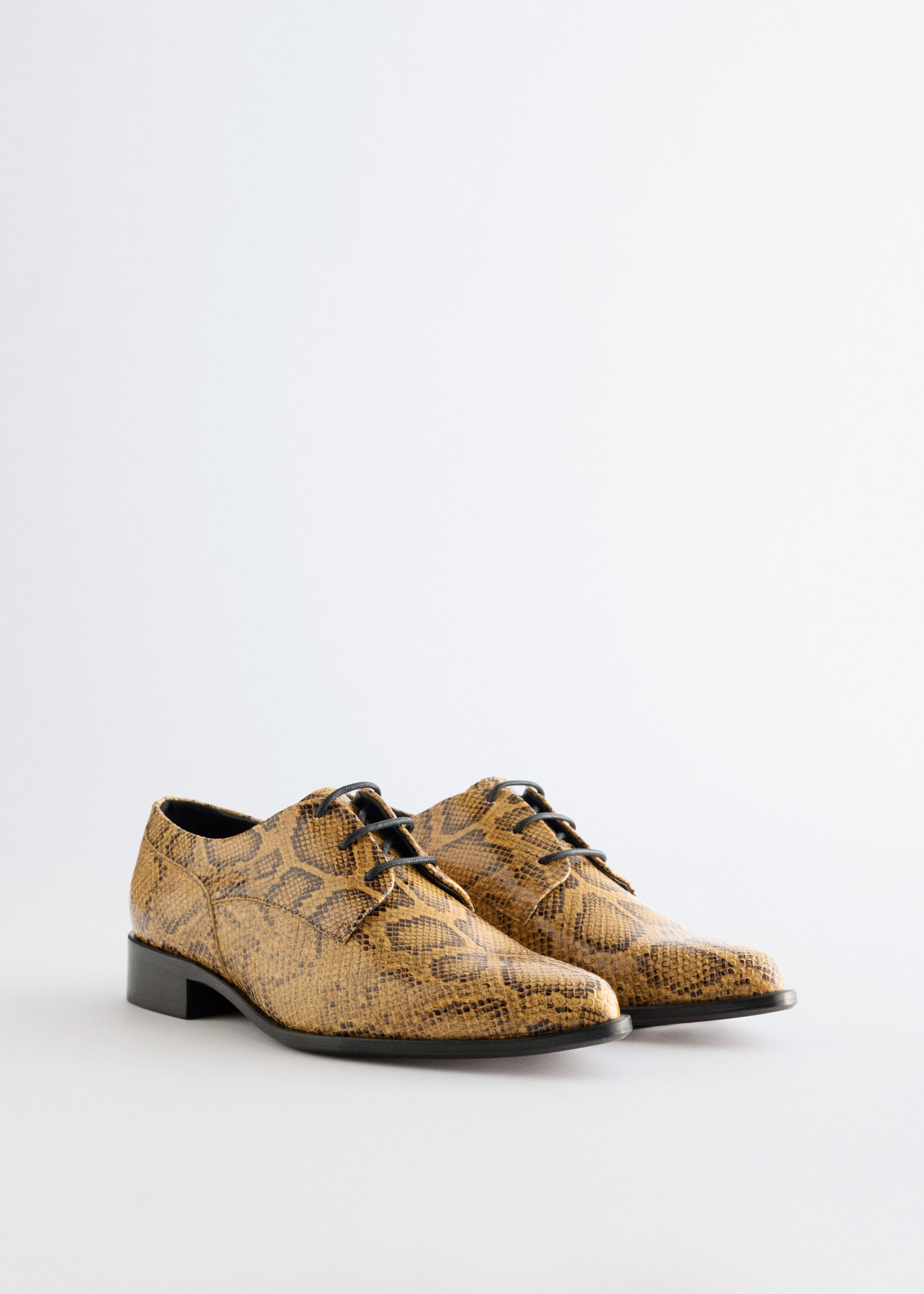 Image of Leather Derby Shoes