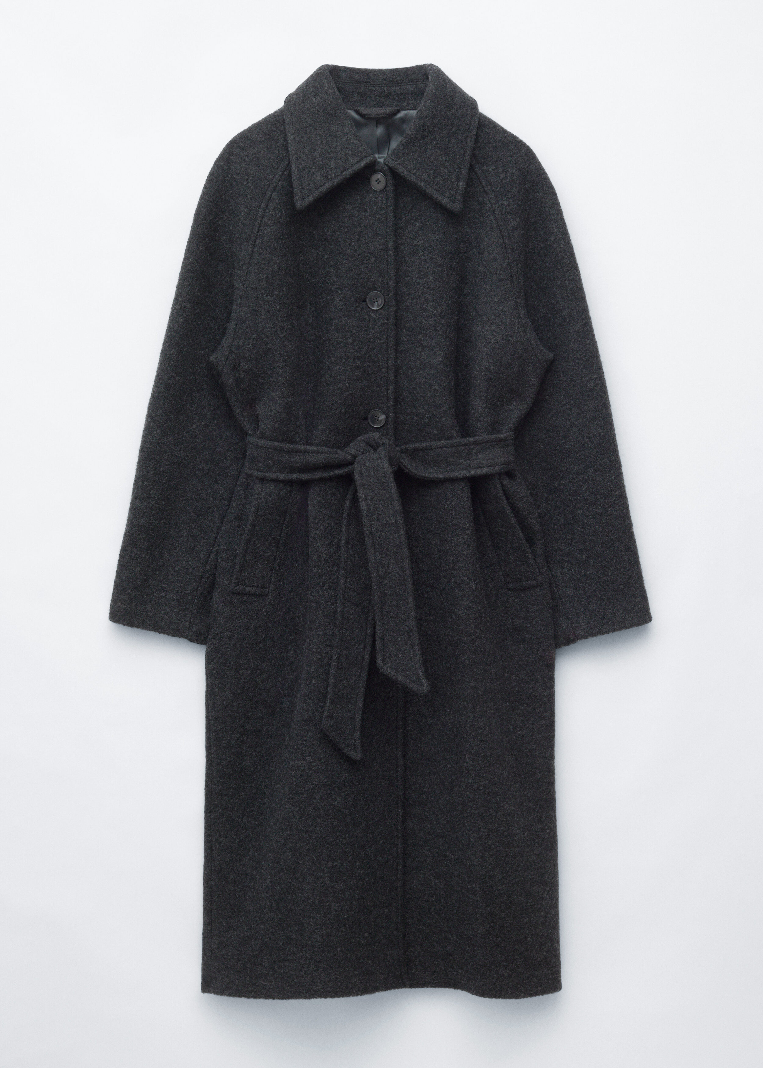 Wool Maxi Coat / Dark Gray スーパーロングコート Wool Maxi Coat - Dark Grey - Coats | & Other Stories DE